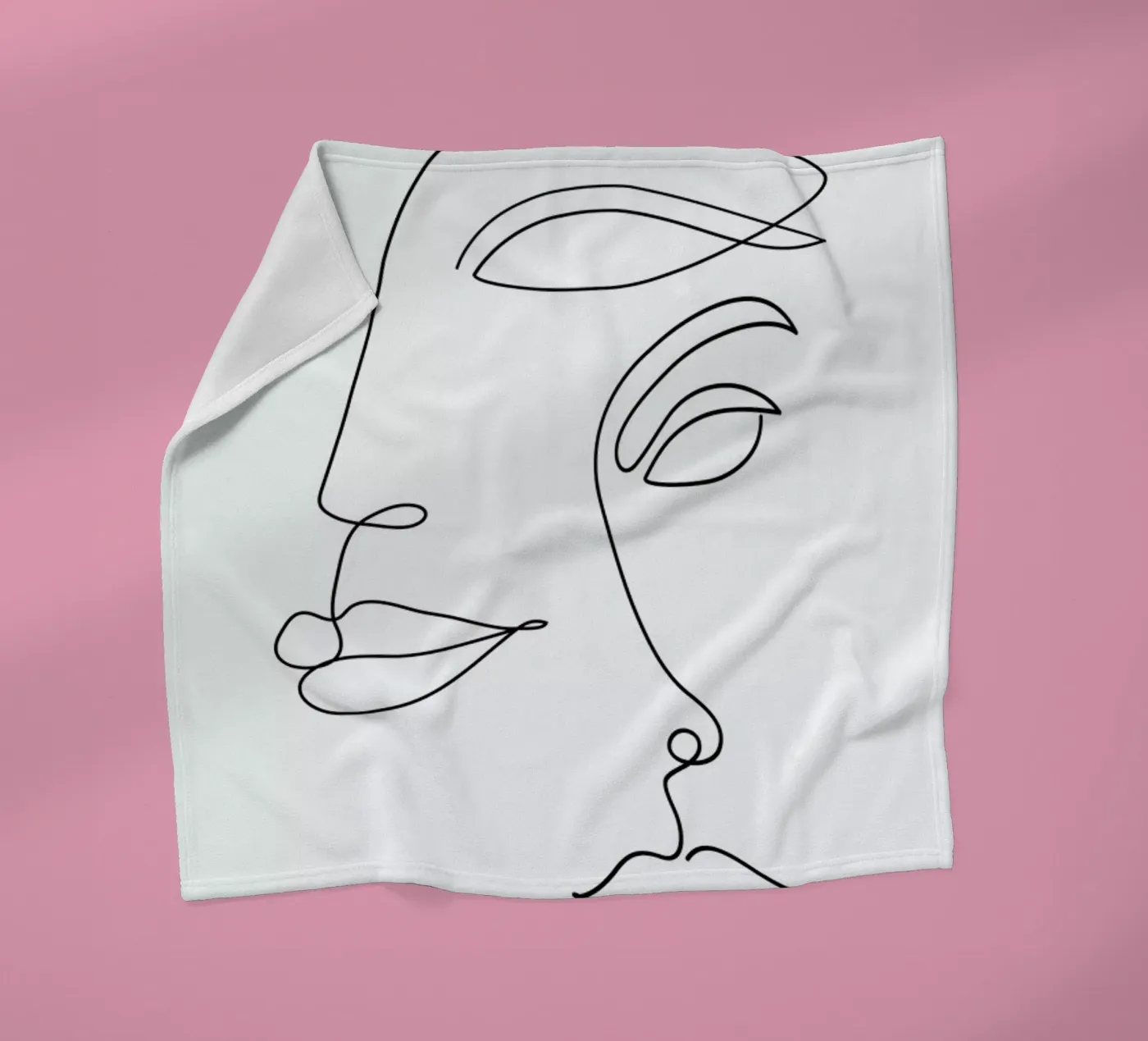 Two Faced Fleecedecke von Honeymoon Hotel