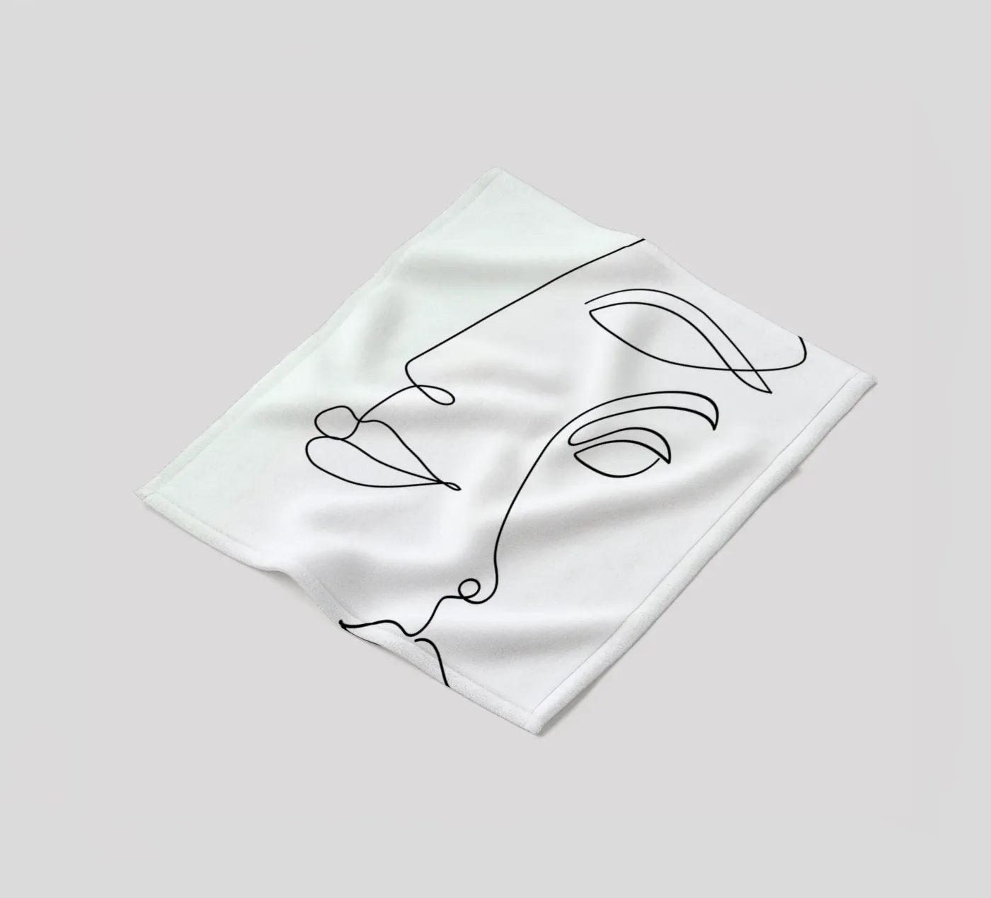 Two Faced Fleecedecke von Honeymoon Hotel