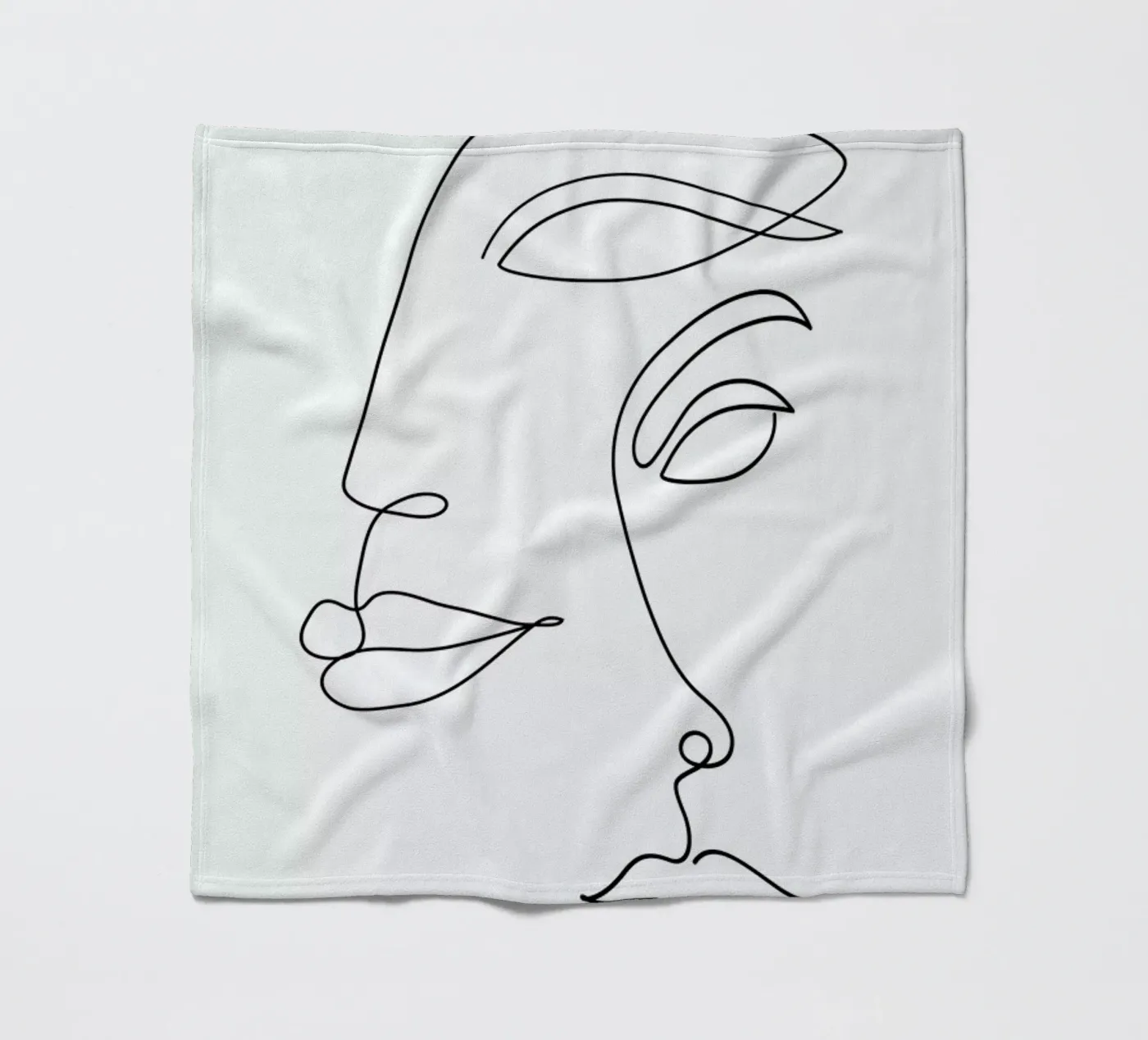 Two Faced Fleecedecke von Honeymoon Hotel