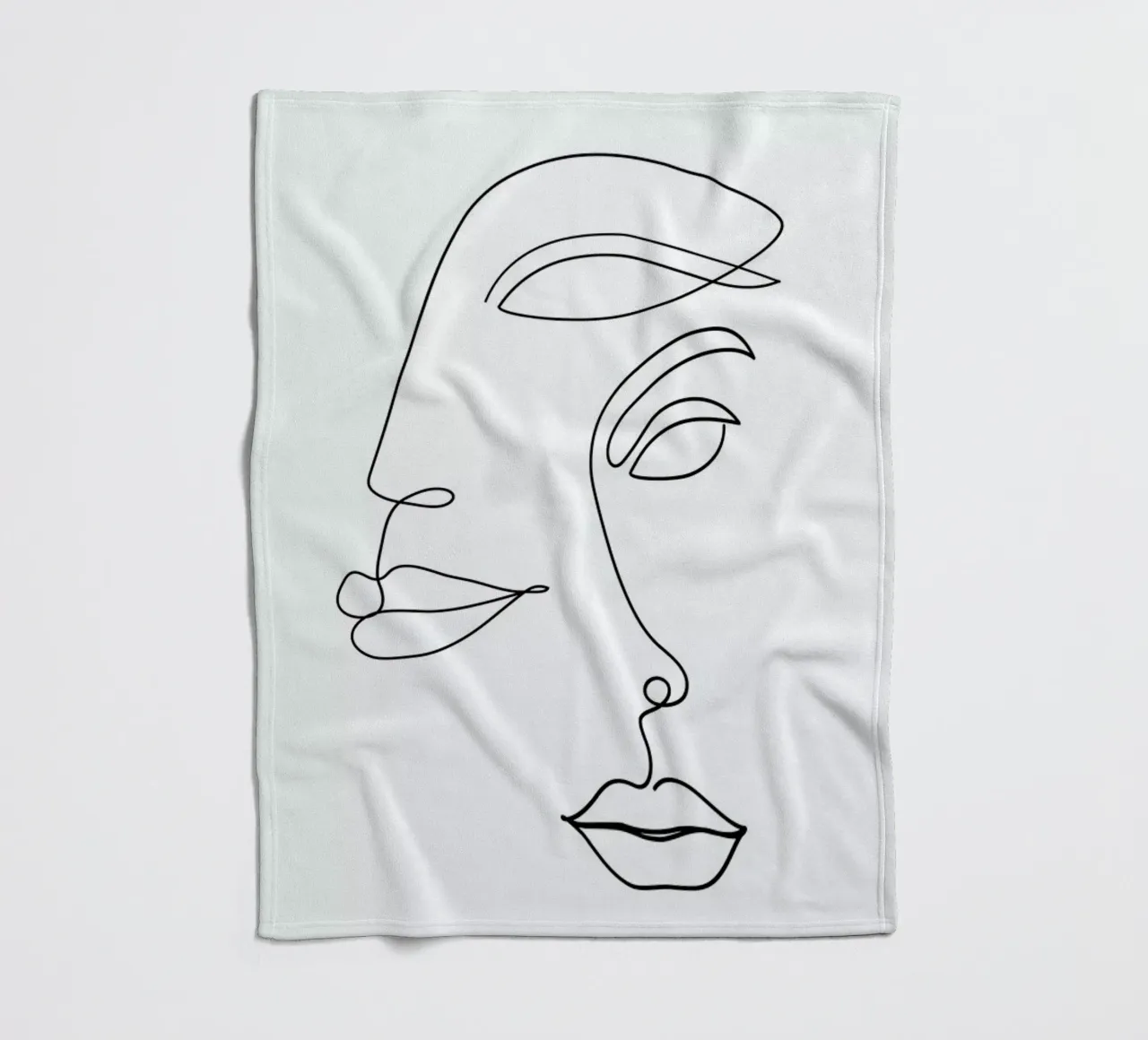 Two Faced fleecedeken van Honeymoon Hotel