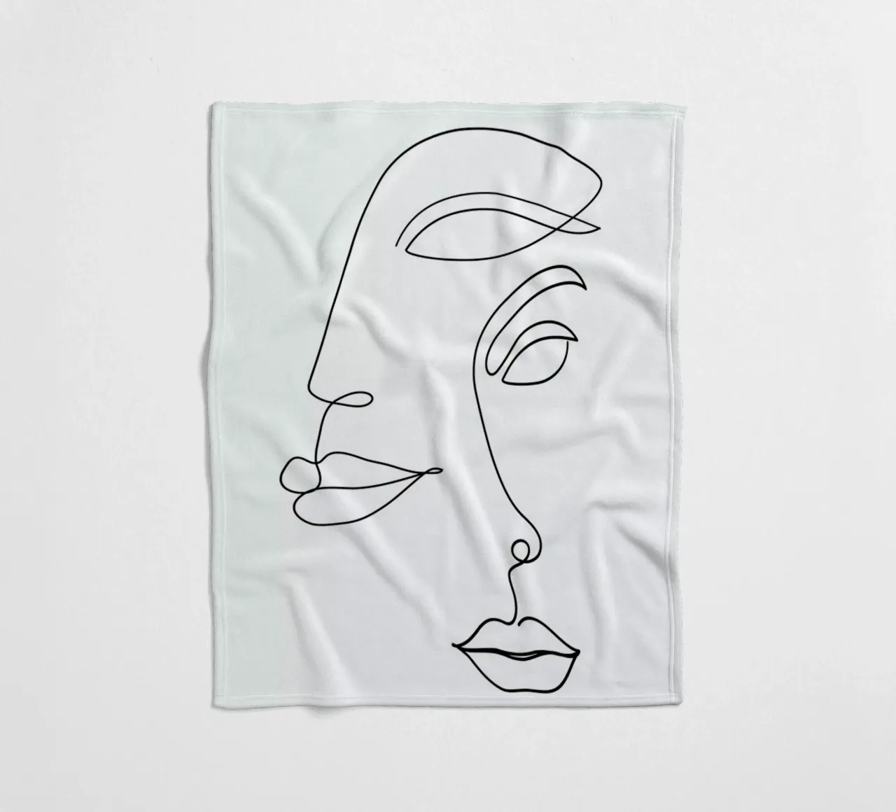 Two Faced fleecedeken van Honeymoon Hotel