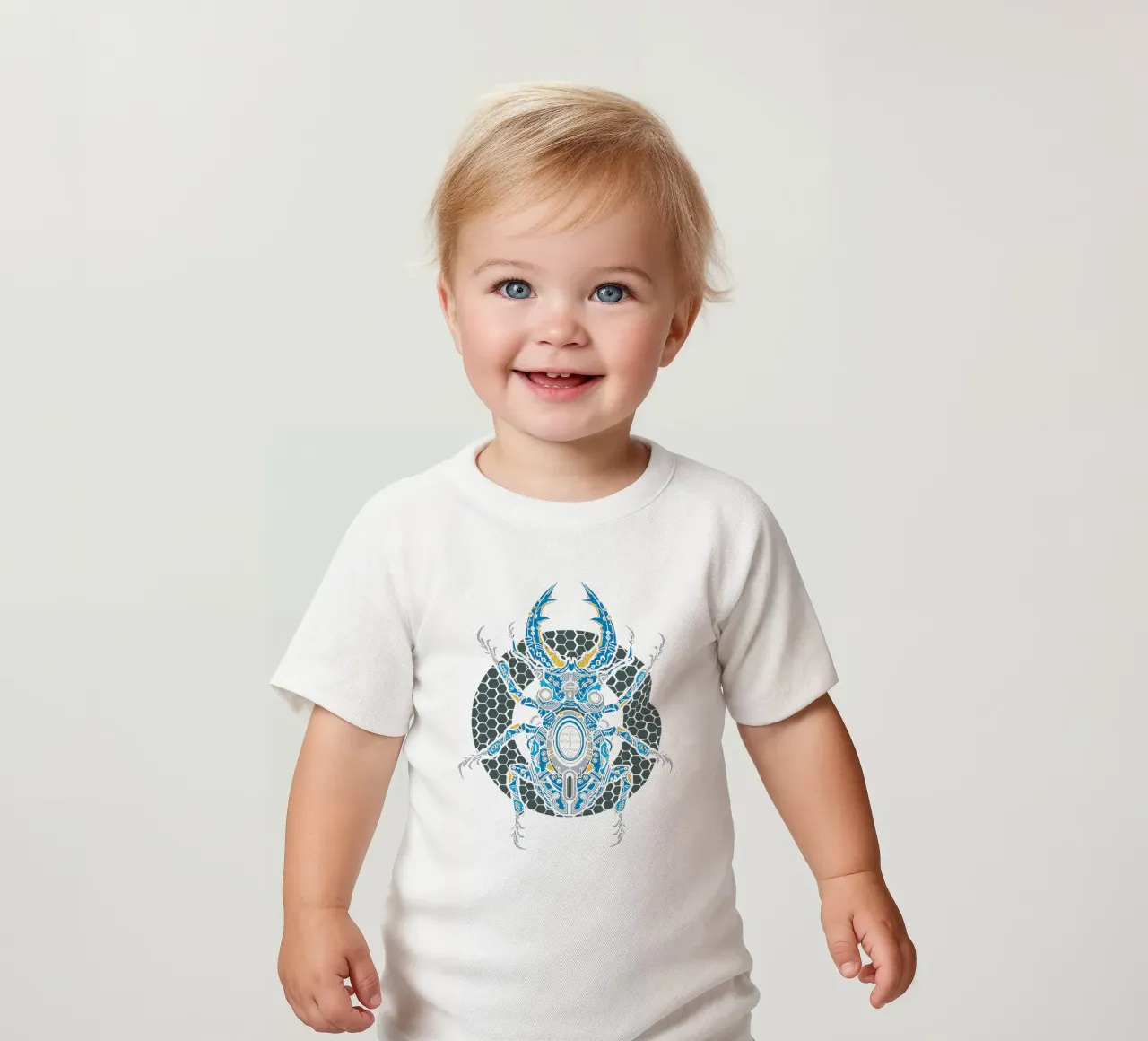 insecten robotkunst ontwerp baby t-shirt van nirwanaart