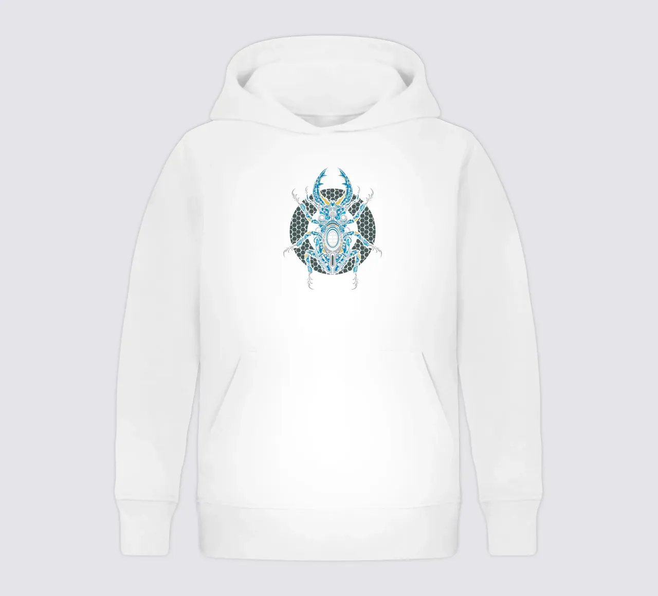 insects Robotic Art Design kids hoodie by nirwanaart