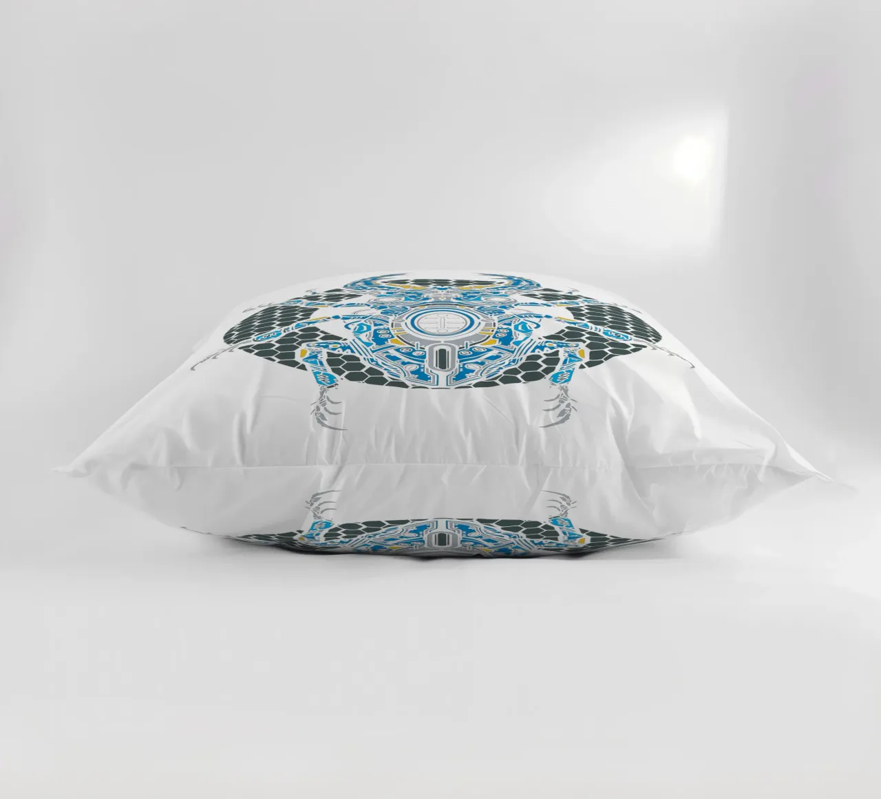 insects Robotic Art Design decorative cushion by nirwanaart