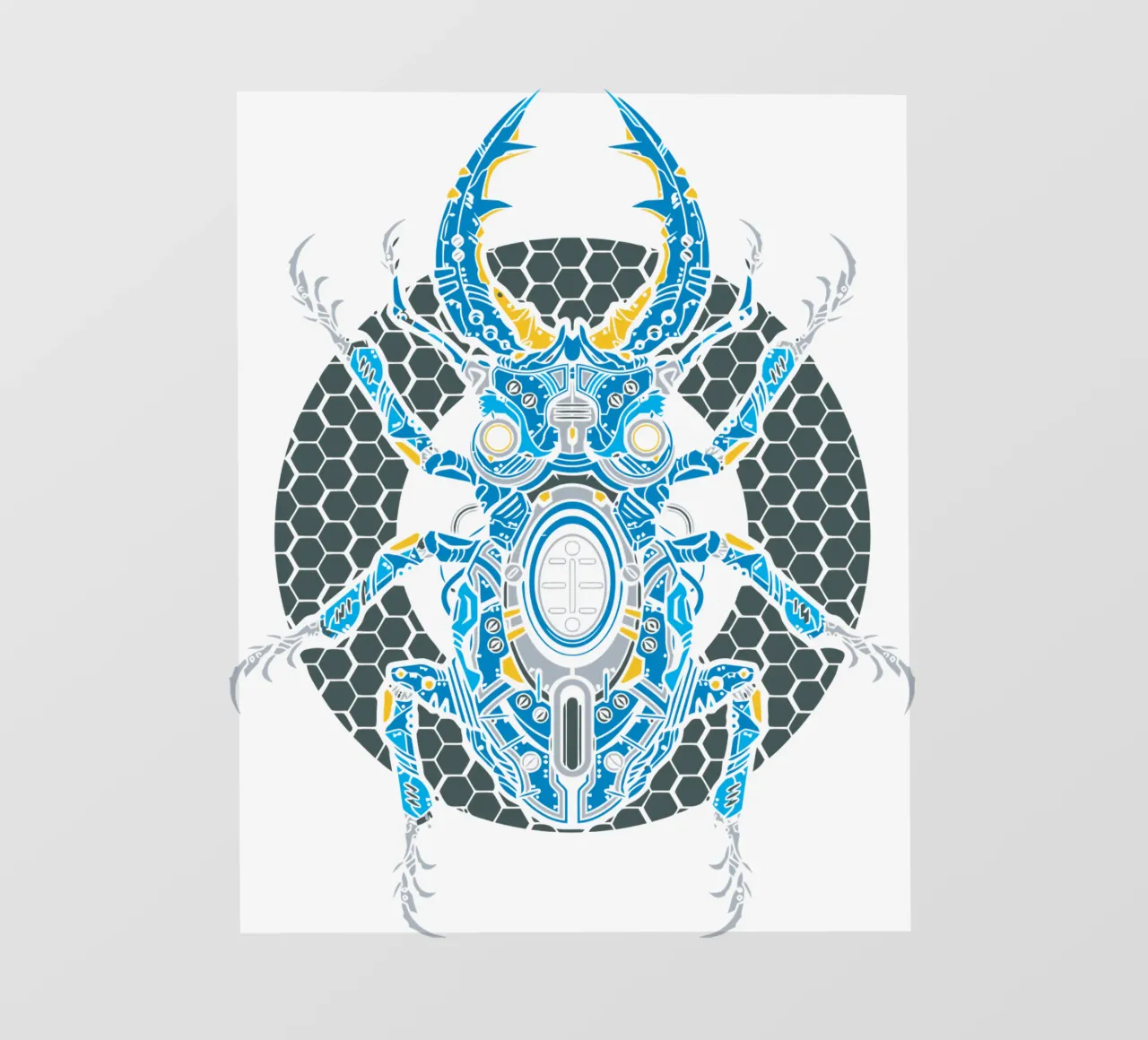 insetti Robotica Arte Design pellicola backlit da nirwanaart
