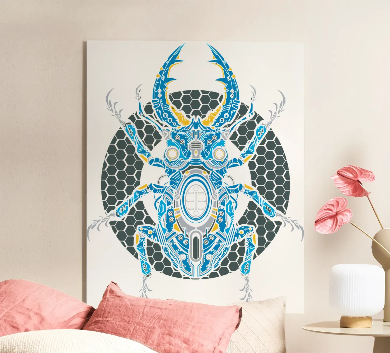 insectos Robotic Art Design metacrilato de nirwanaart