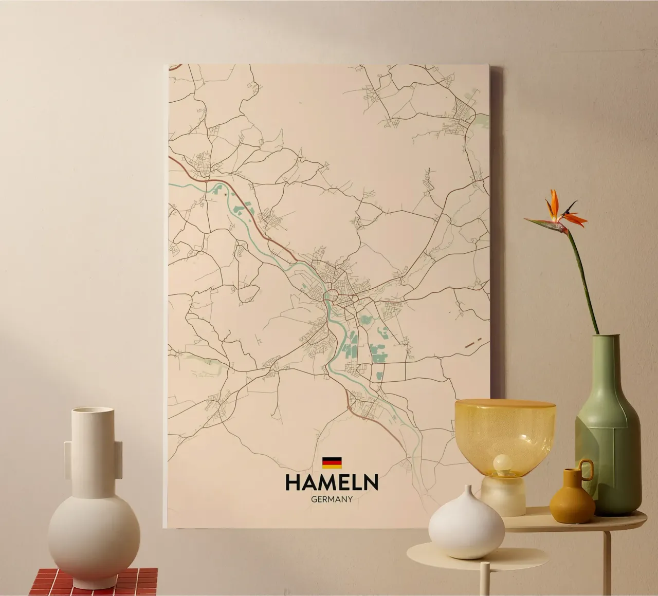 Hamelin DE canvas with Floater frame by Jacob W MICKELSON
