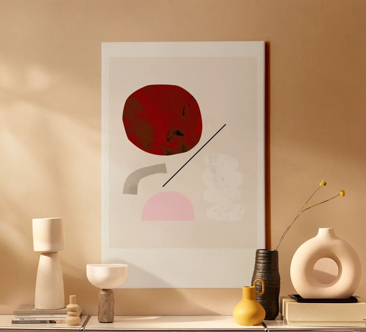 Scandi Style No. 3 canvas by typealive