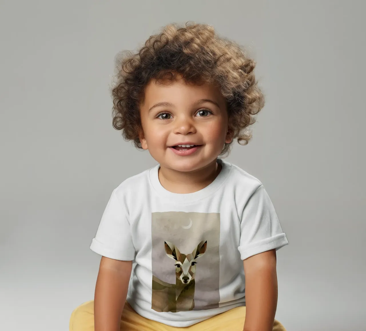 Dawn Deer maglietta neonato da A Nordic Girl