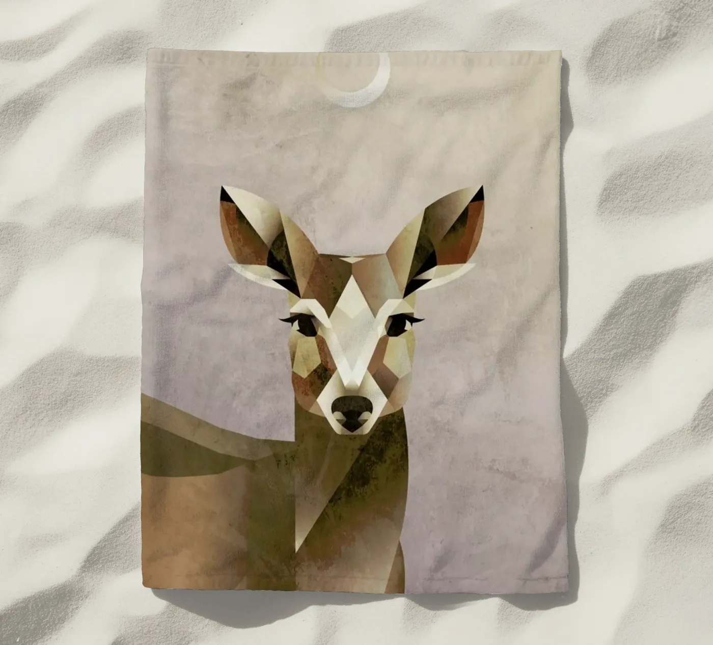 Dawn Deer telo mare da A Nordic Girl