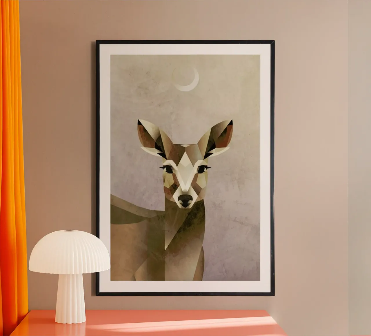 Dawn Deer carta hahnemühle da A Nordic Girl