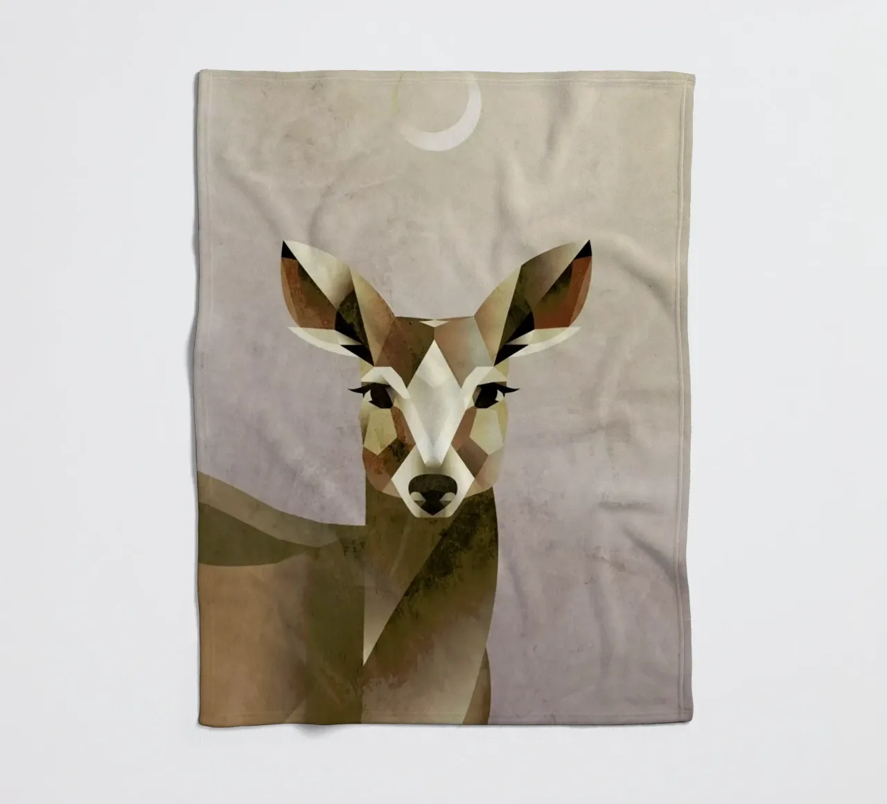 Dawn Deer coperta in pile da A Nordic Girl
