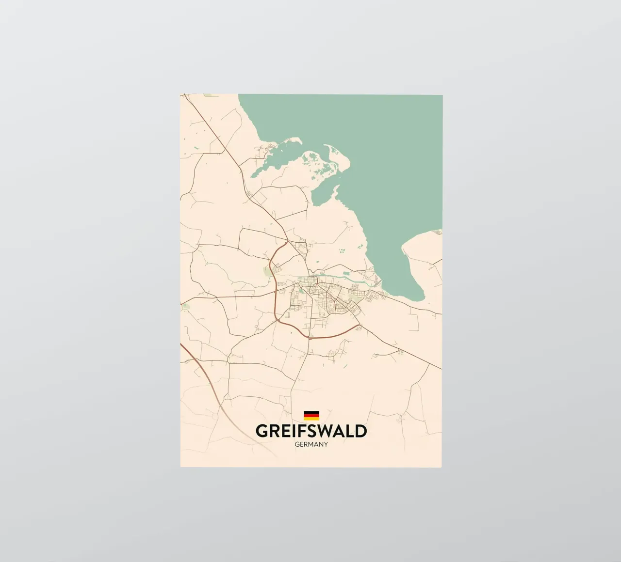 Greifswald DE sticker van Jacob W MICKELSON