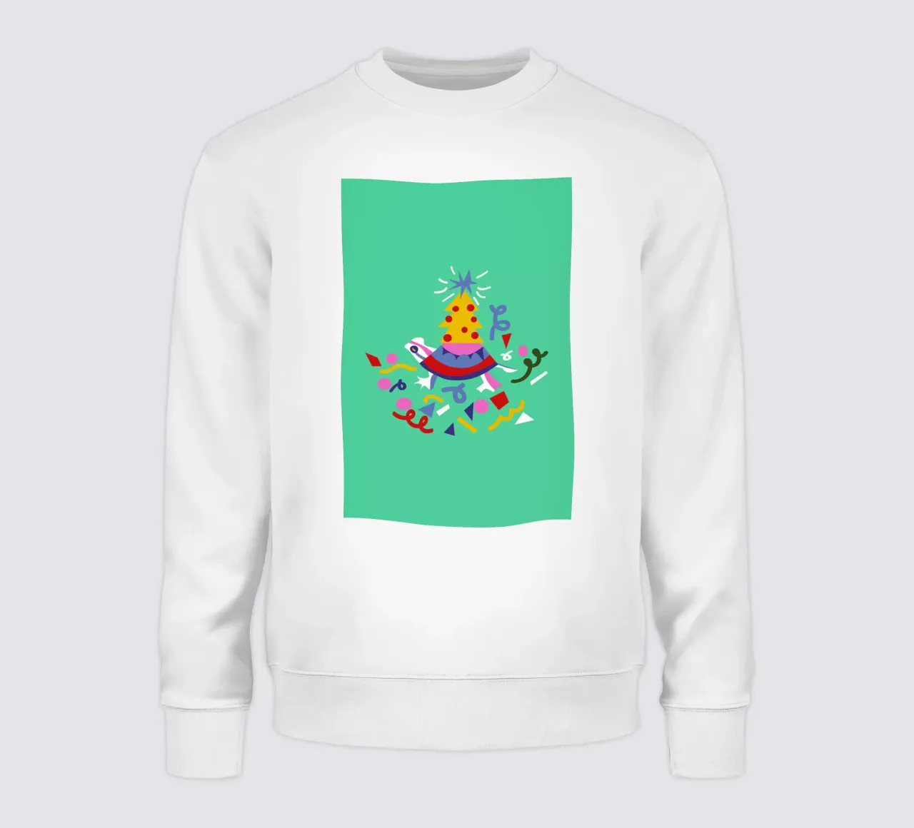 Turtle on Christmas felpa da Mariery Young