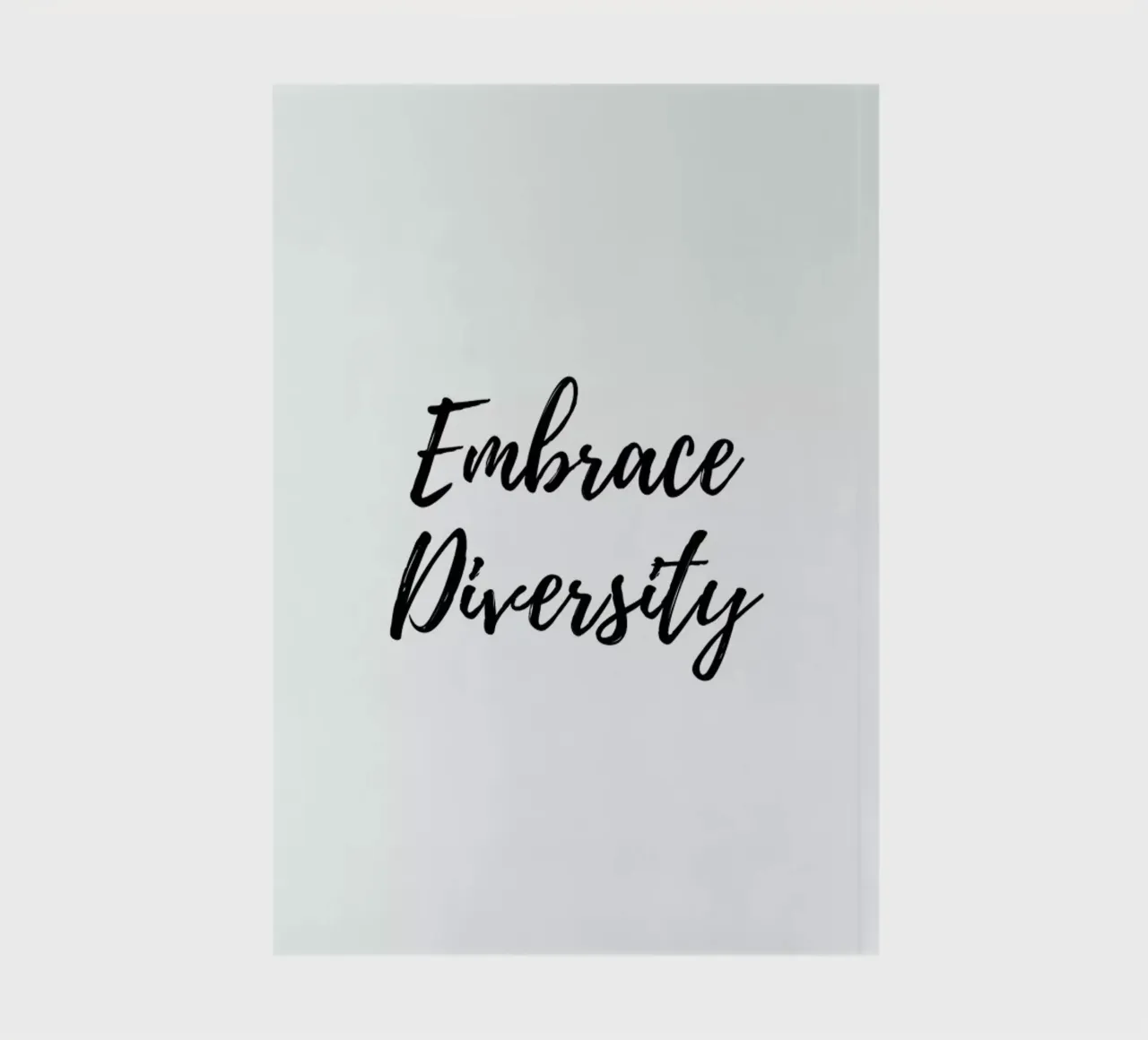 EMBRACE notebook by Ayleen