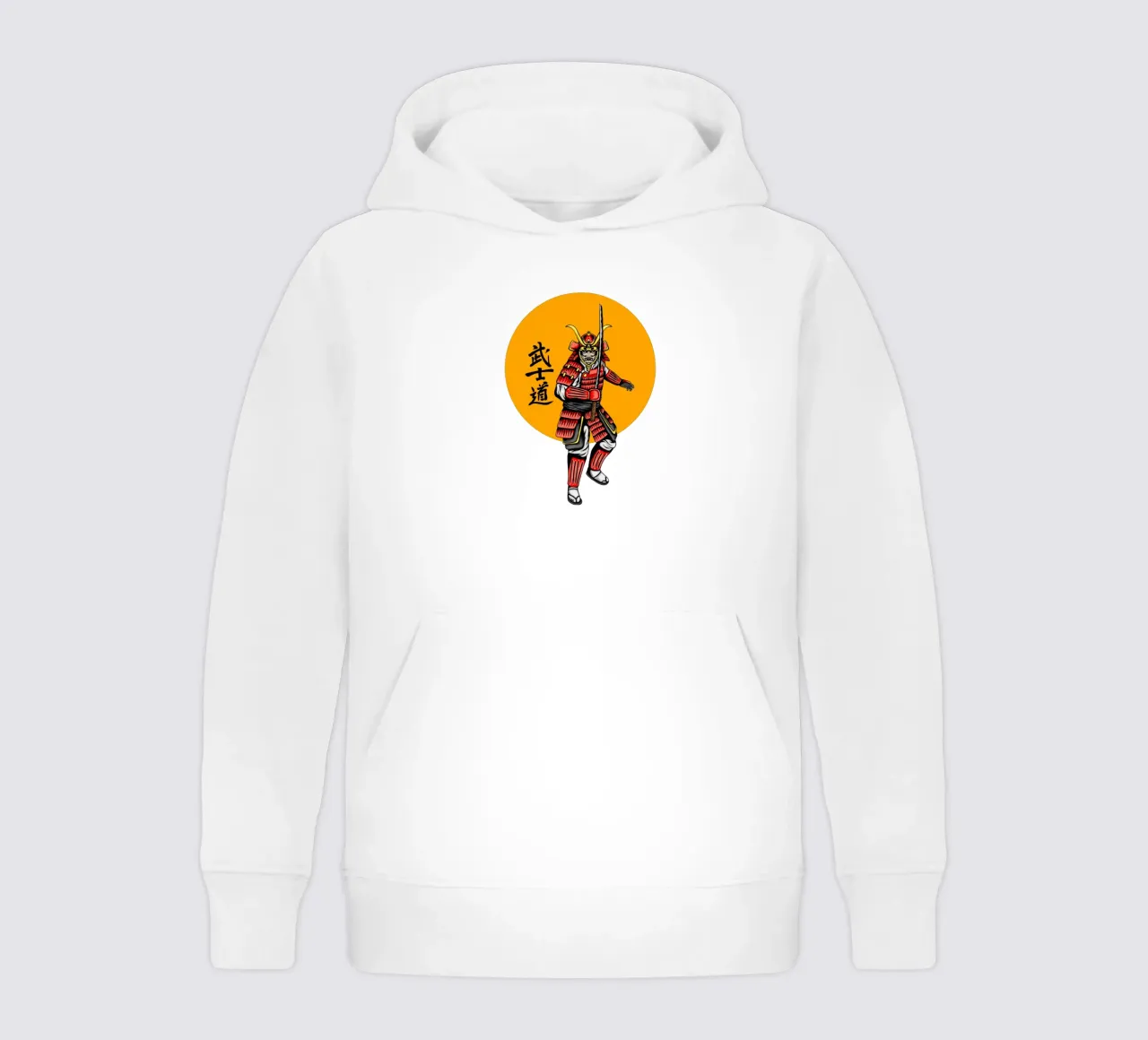 Samurai Japanese Art Design kids hoodie by nirwanaart