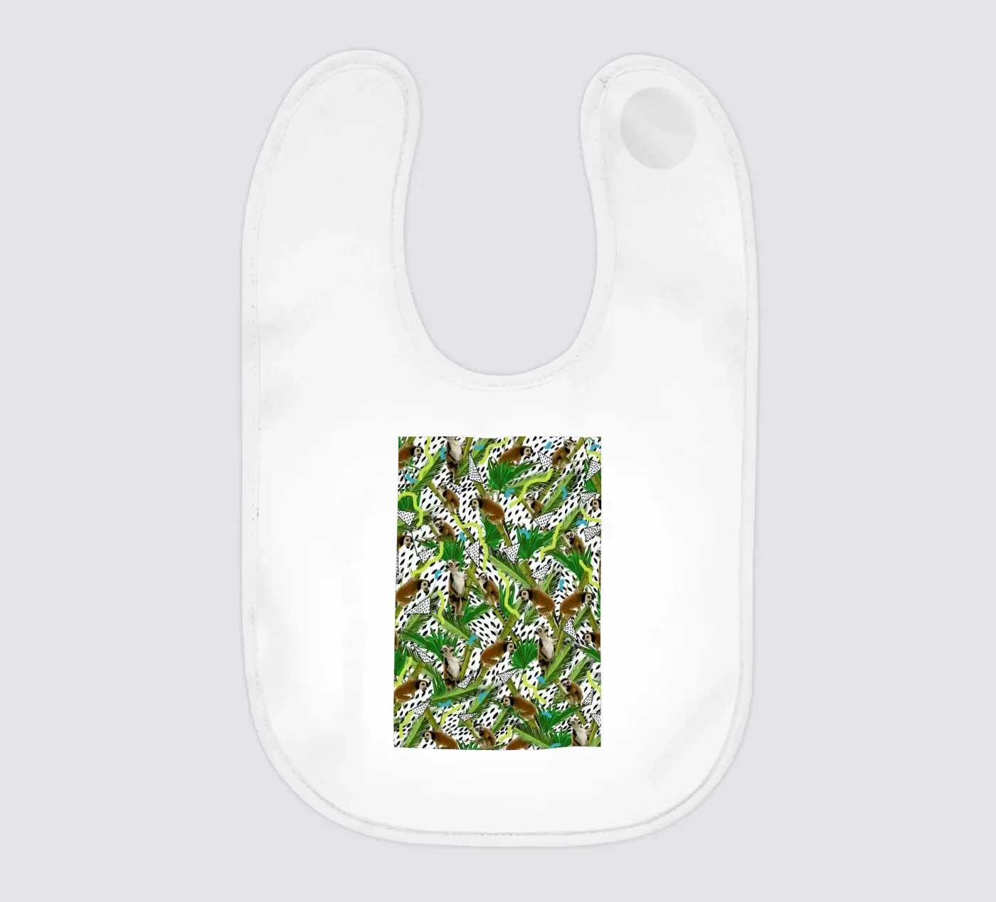 Lemur Babylätzchen von Kris Tate