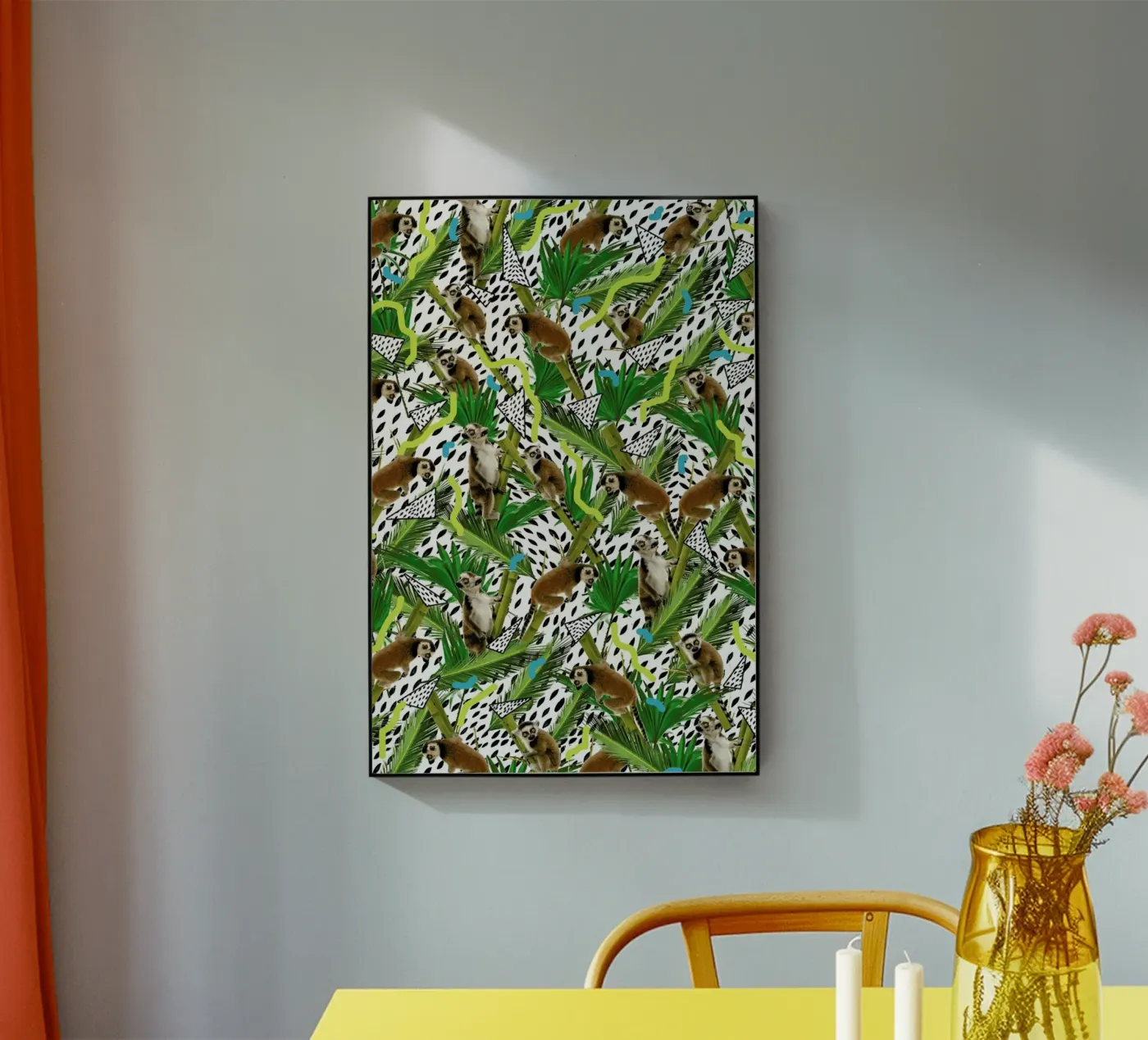 Lemur plexiglas de Kris Tate