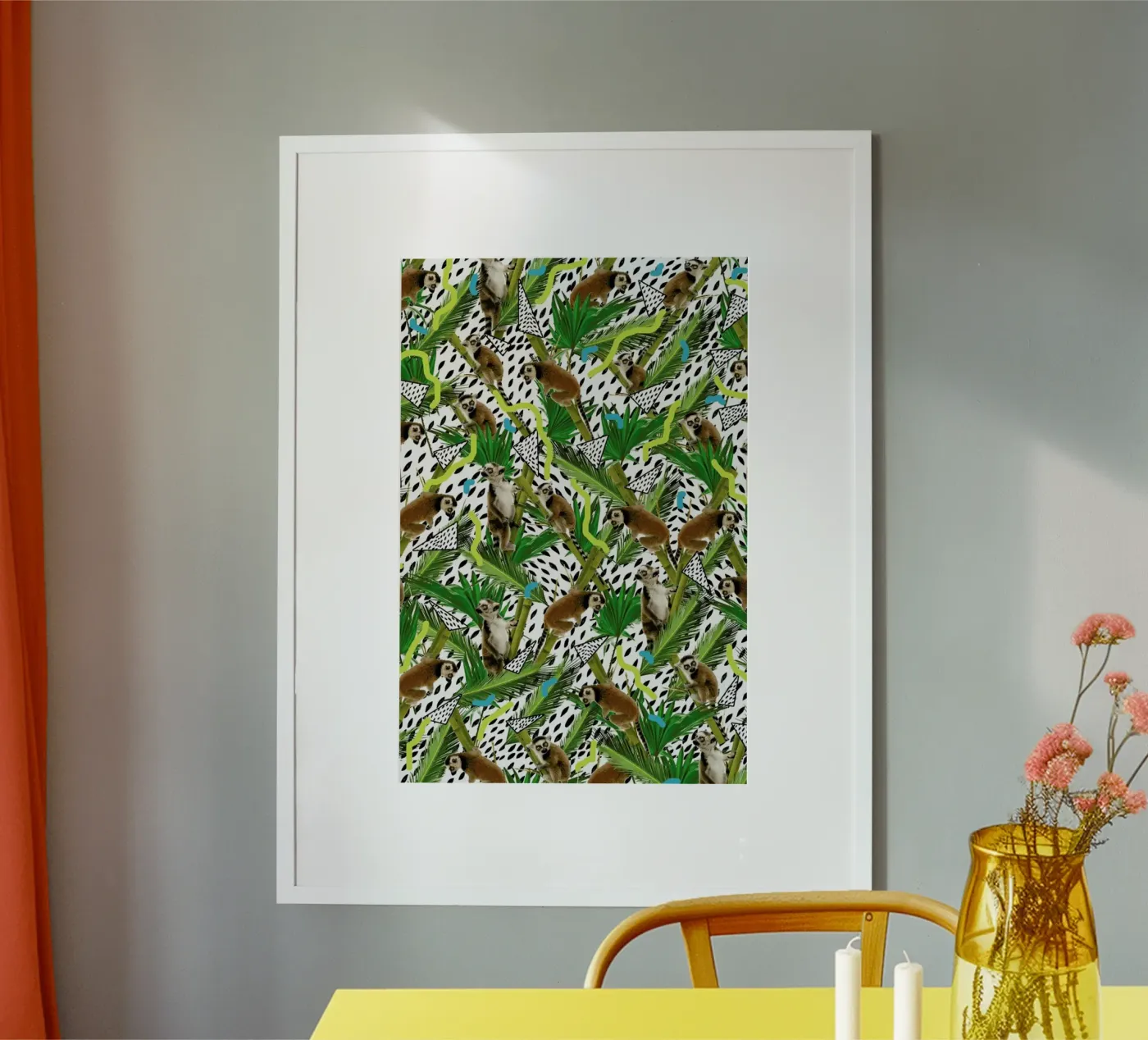 Lemur poster by Kris Tate