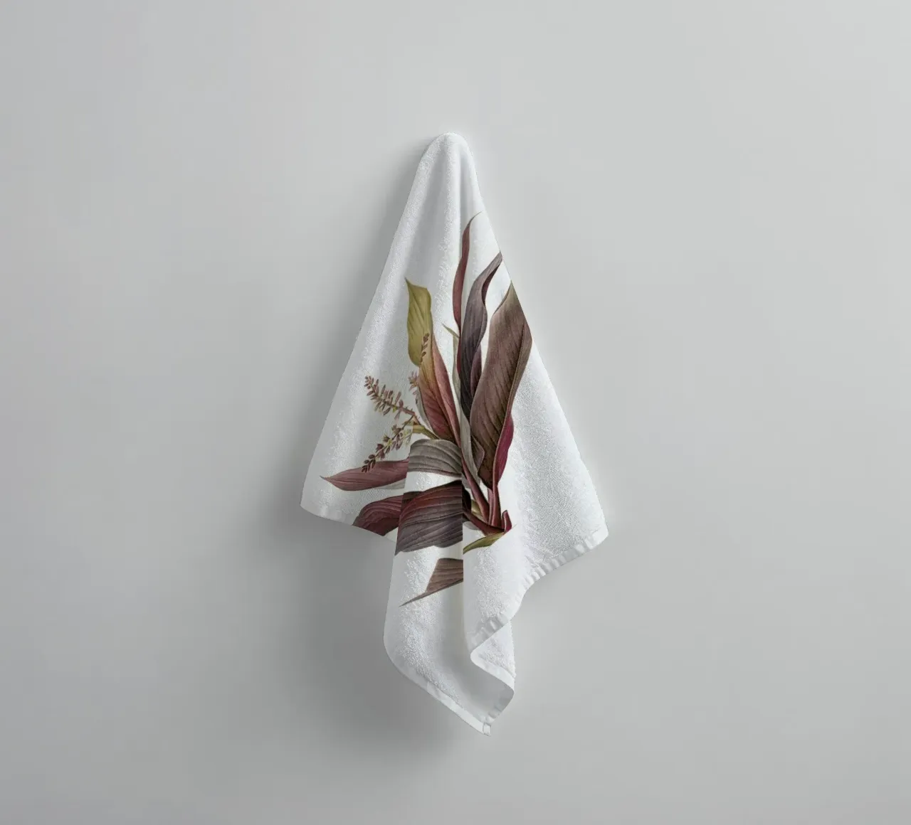 Dracoena terminalis, Dragon Lily, Good Luck Tree -Pierre Joseph asciugamano da bagno da Artokoloro Quint Lox Ltd