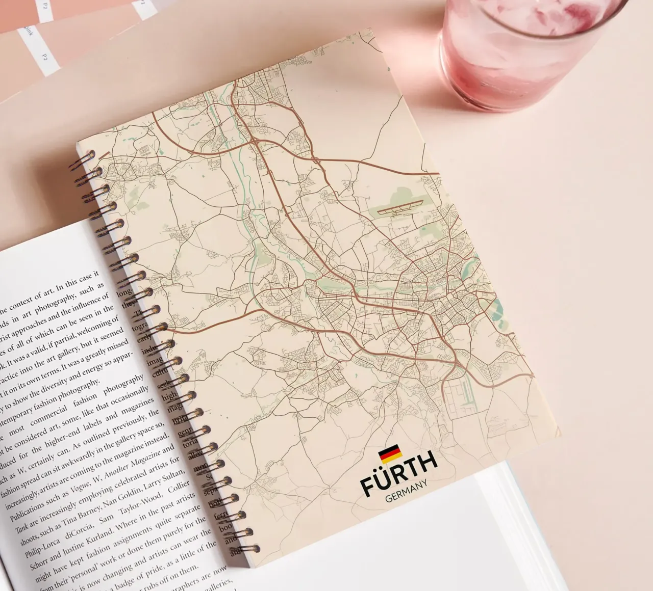 Furth DE spiral notebook by Jacob W MICKELSON