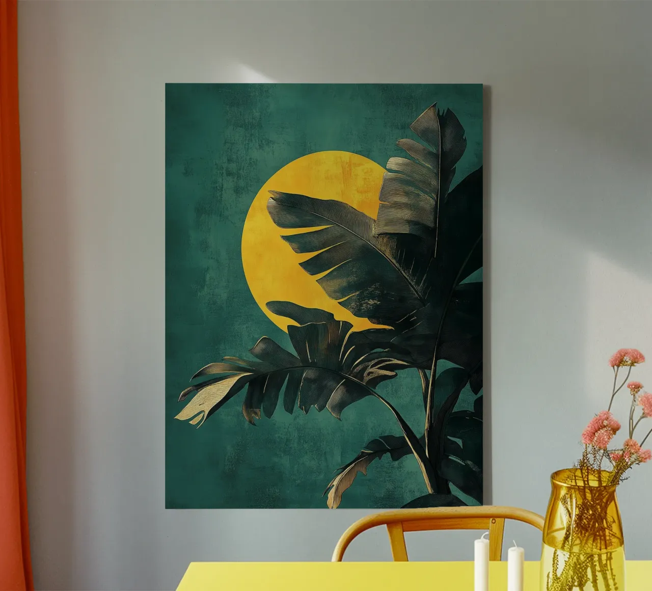 Evergreen day canvas met Baklijst van Little Things
