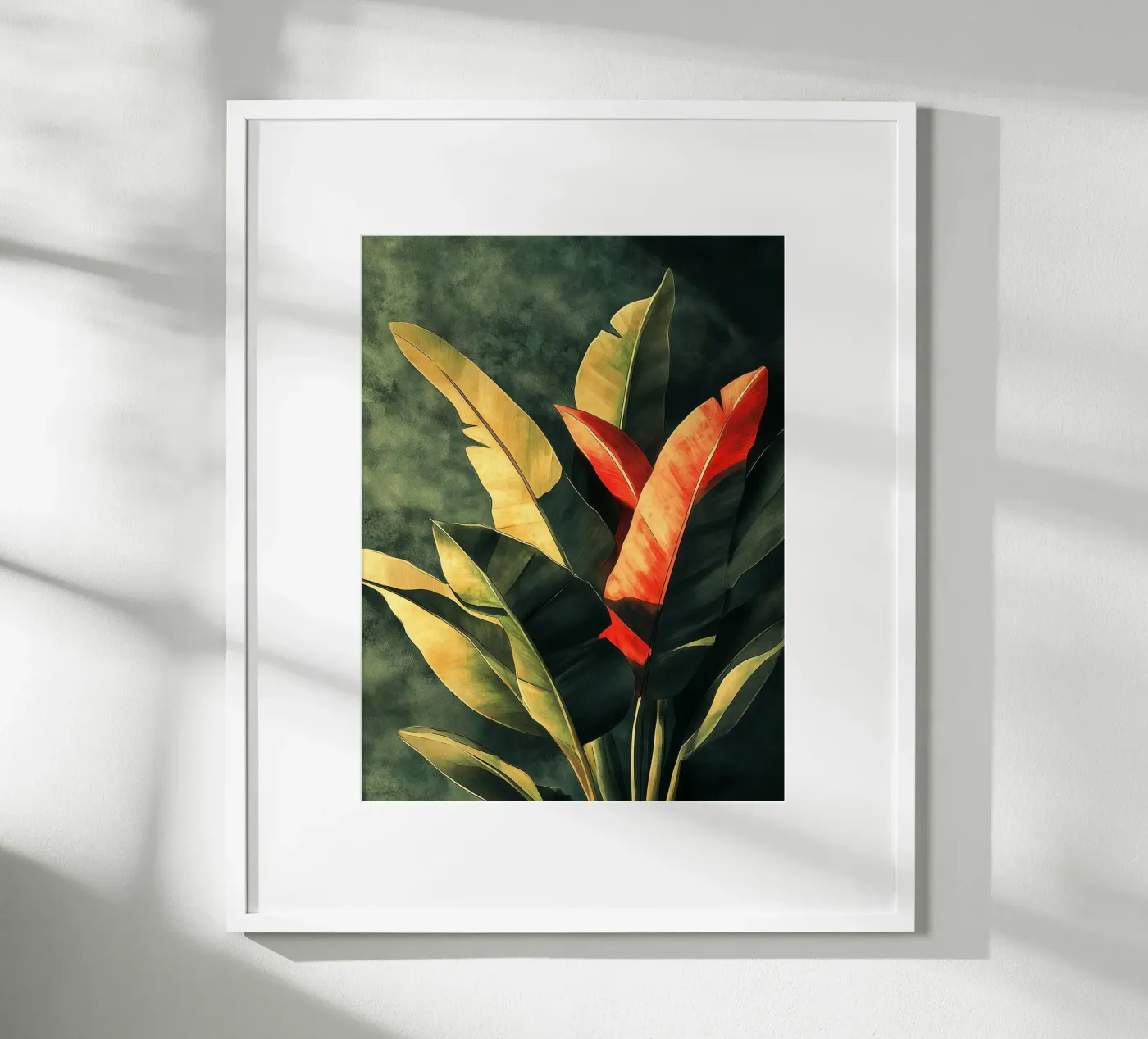 The red leaf poster by Little Things
