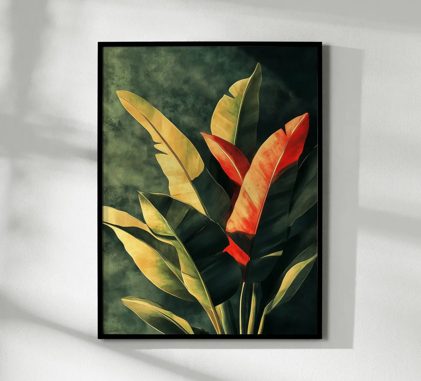 The red leaf poster by Little Things