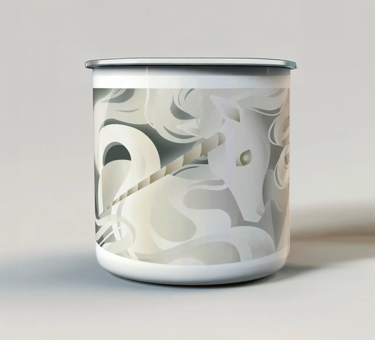 Magical Unicorn taza de esmalte de A Nordic Girl