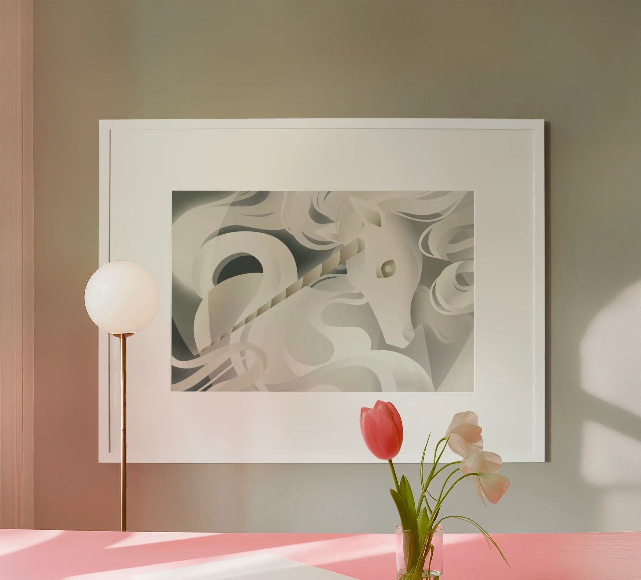 Magical Unicorn Poster von A Nordic Girl