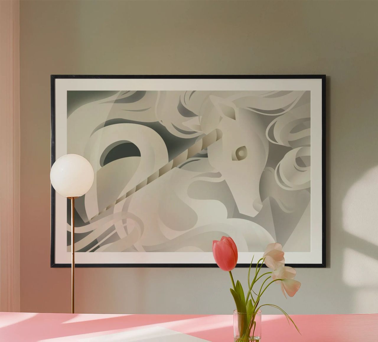 Magical Unicorn Poster von A Nordic Girl