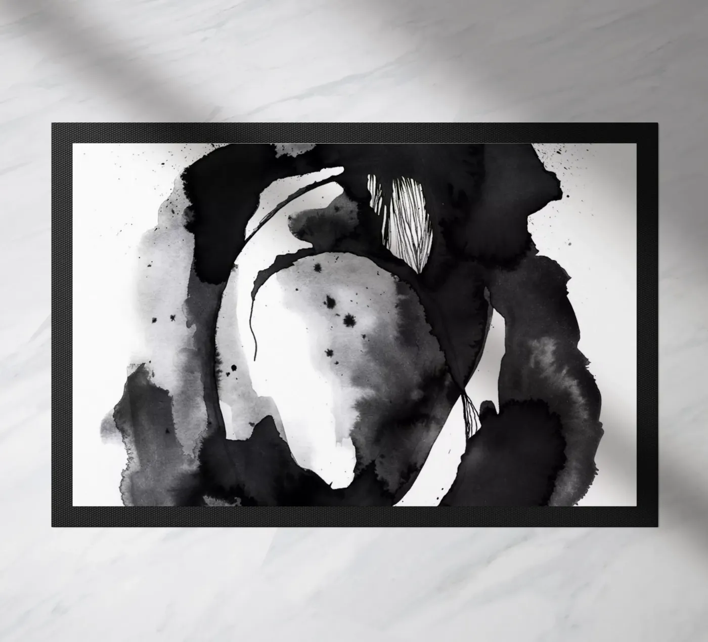 Cave in deurmat van Klaus with K