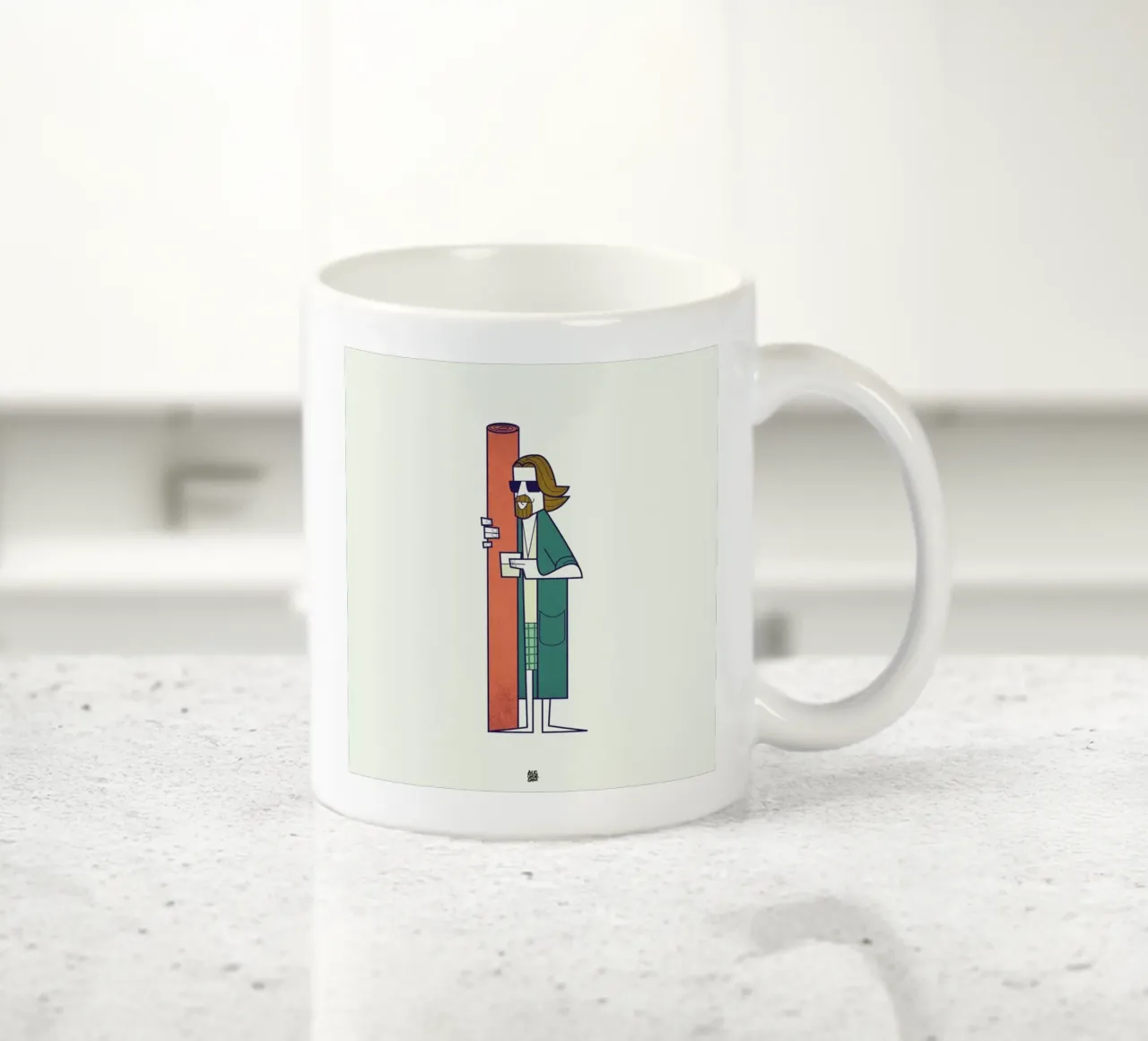 We are tide together tazza in ceramica da Ale Giorgini