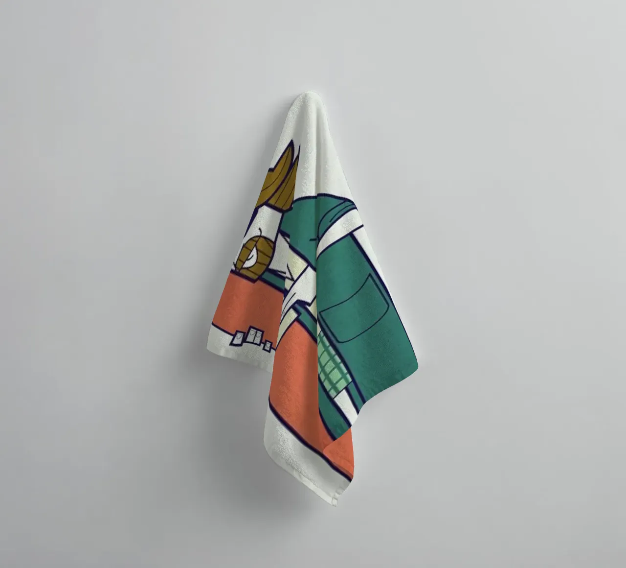 We are tide together towel by Ale Giorgini