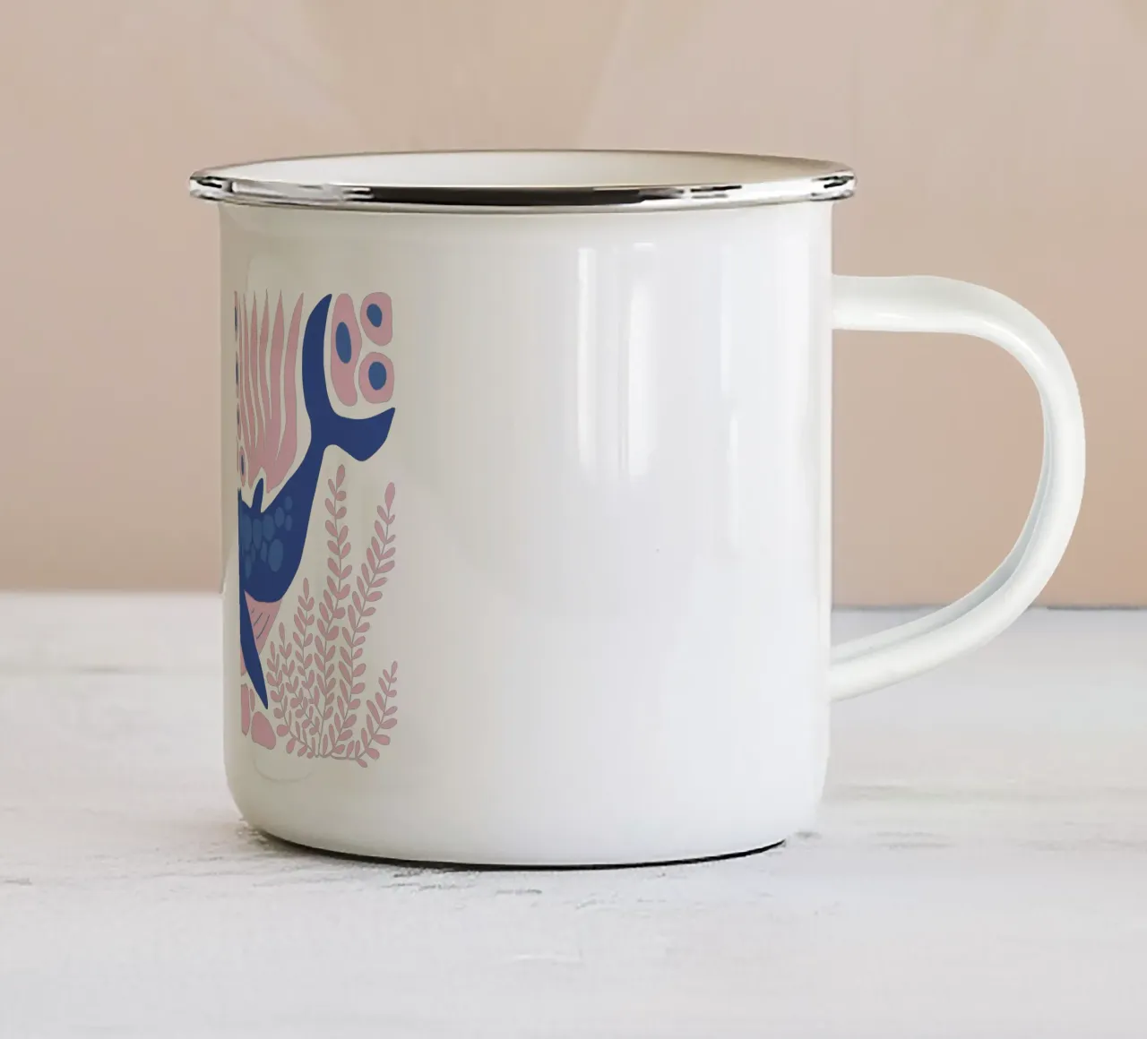 Big Blue - Il colorato mondo marino tazza in smalto da KidzStudio