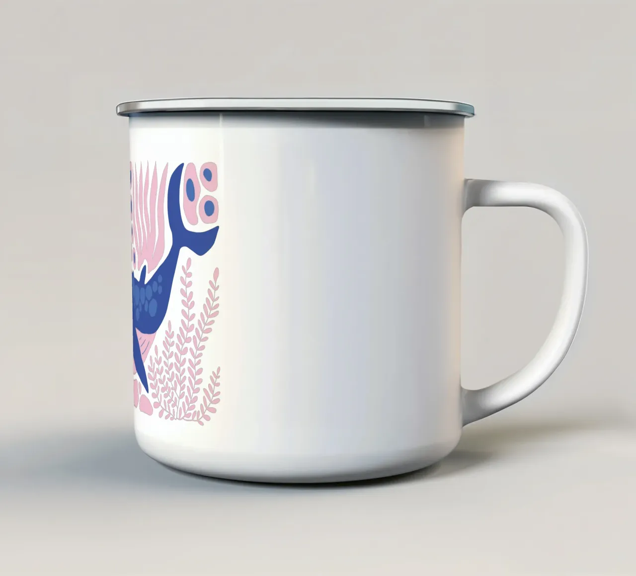 Big Blue - Il colorato mondo marino tazza in smalto da KidzStudio