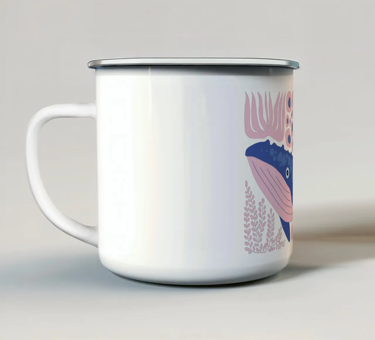 Big Blue - Il colorato mondo marino tazza in smalto da KidzStudio