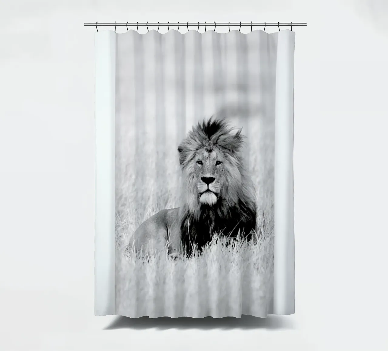 On the Plains shower curtain by Natural Kingdom