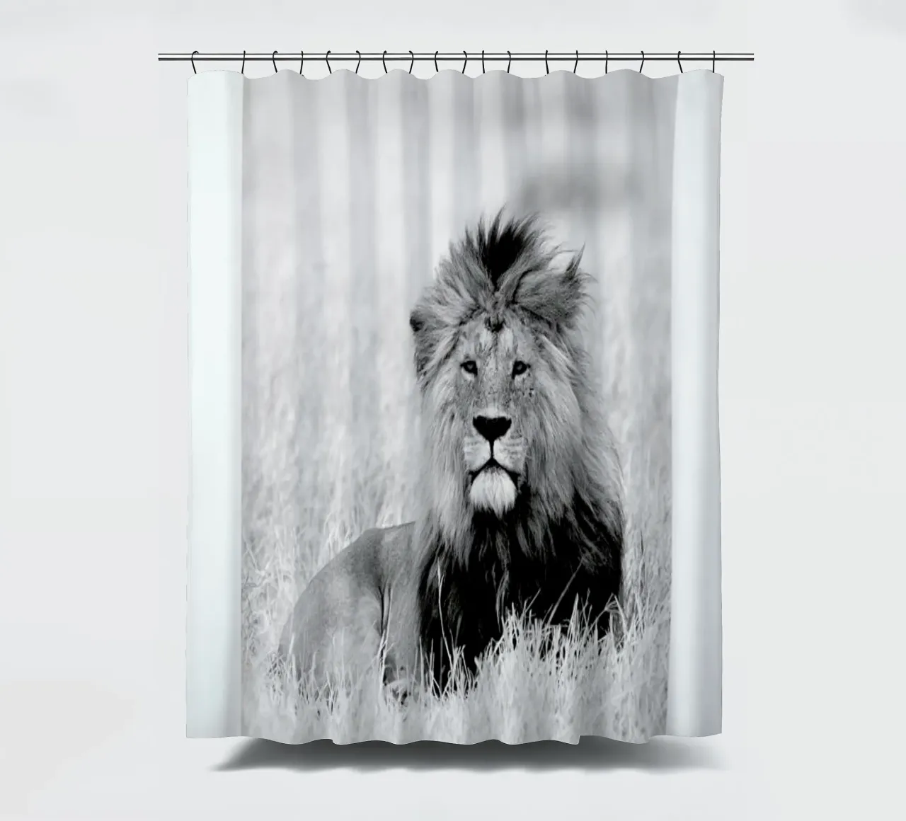 On the Plains shower curtain by Natural Kingdom