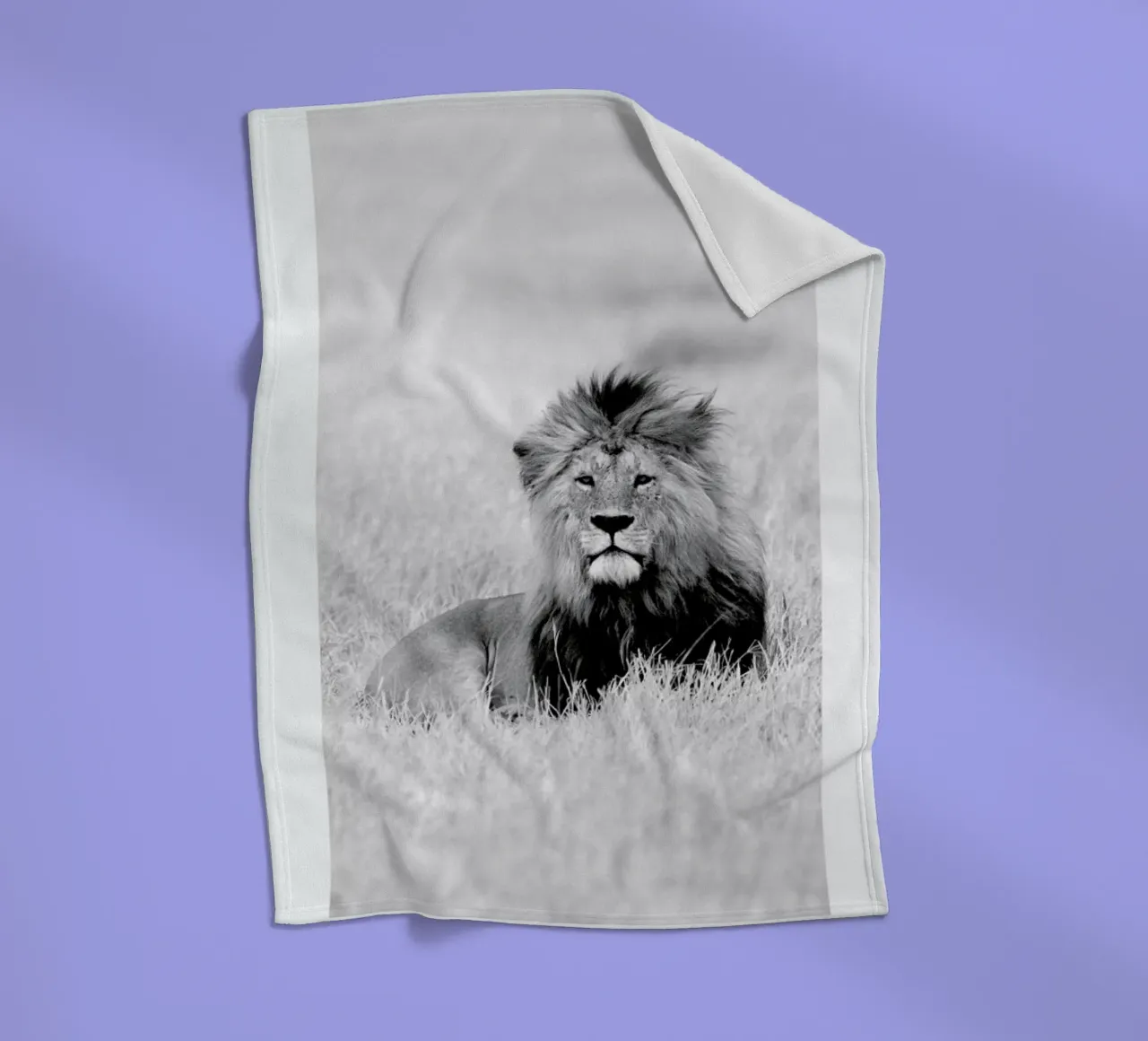 On the Plains fleece blanket by Natural Kingdom