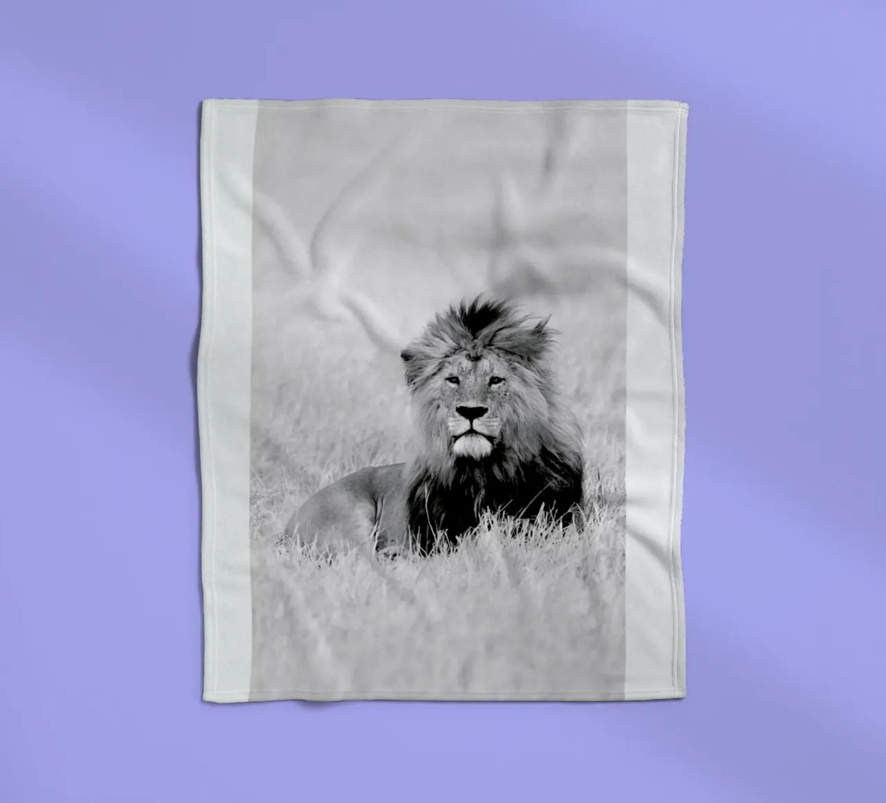 On the Plains fleece blanket by Natural Kingdom