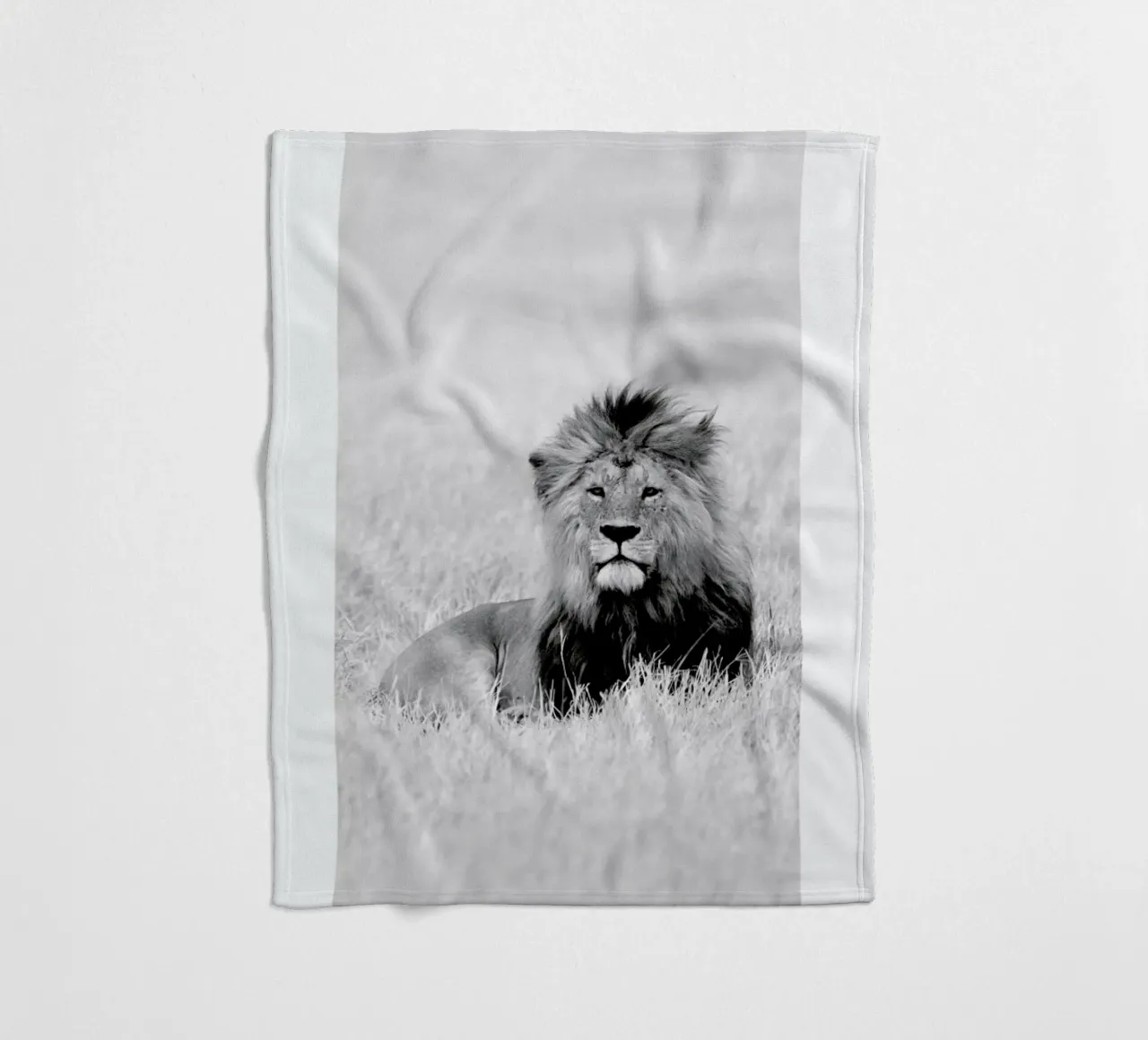 On the Plains fleece blanket by Natural Kingdom