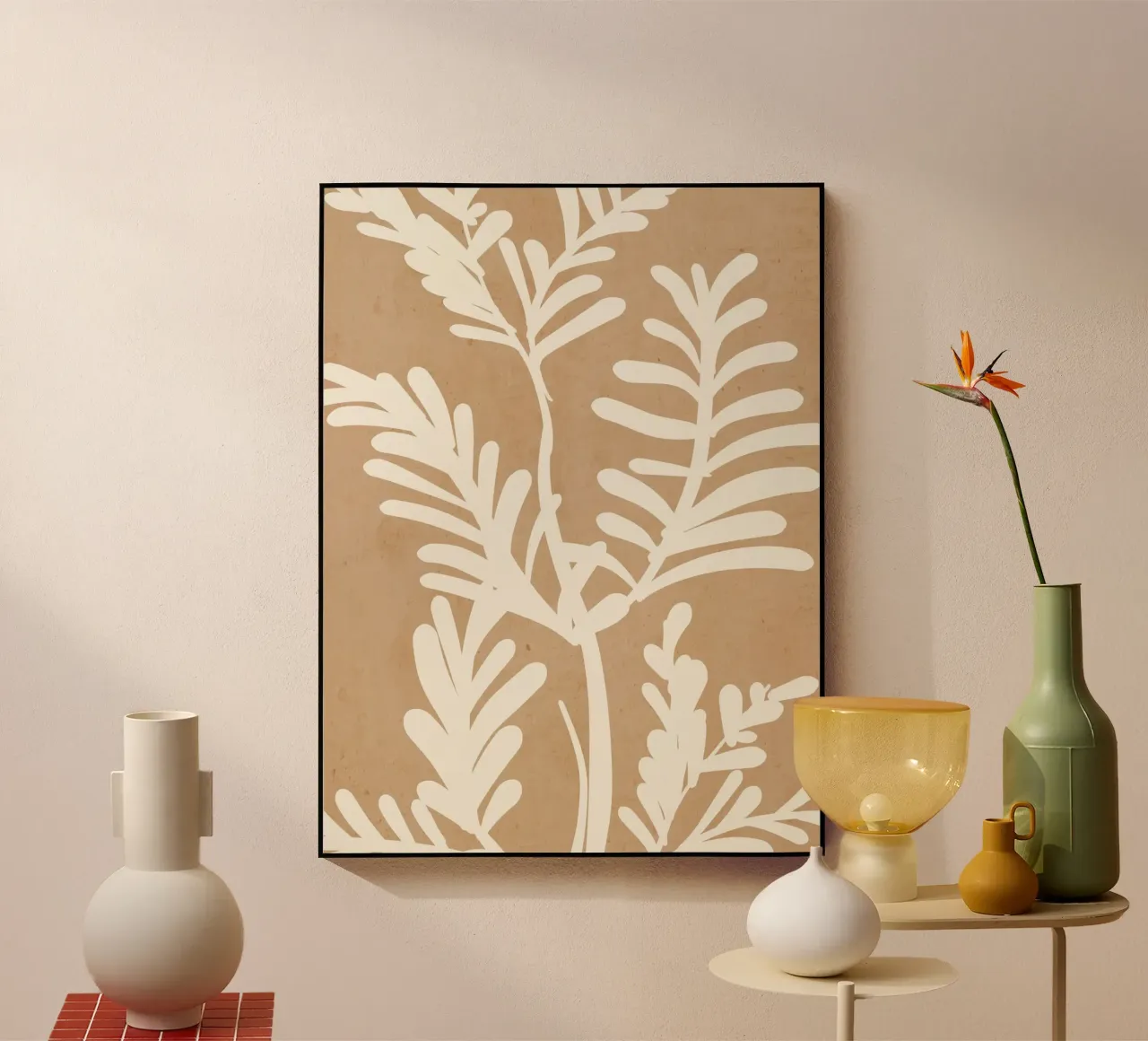 Abstract Minimal Plant 6a acrylic glass by ThingDesign