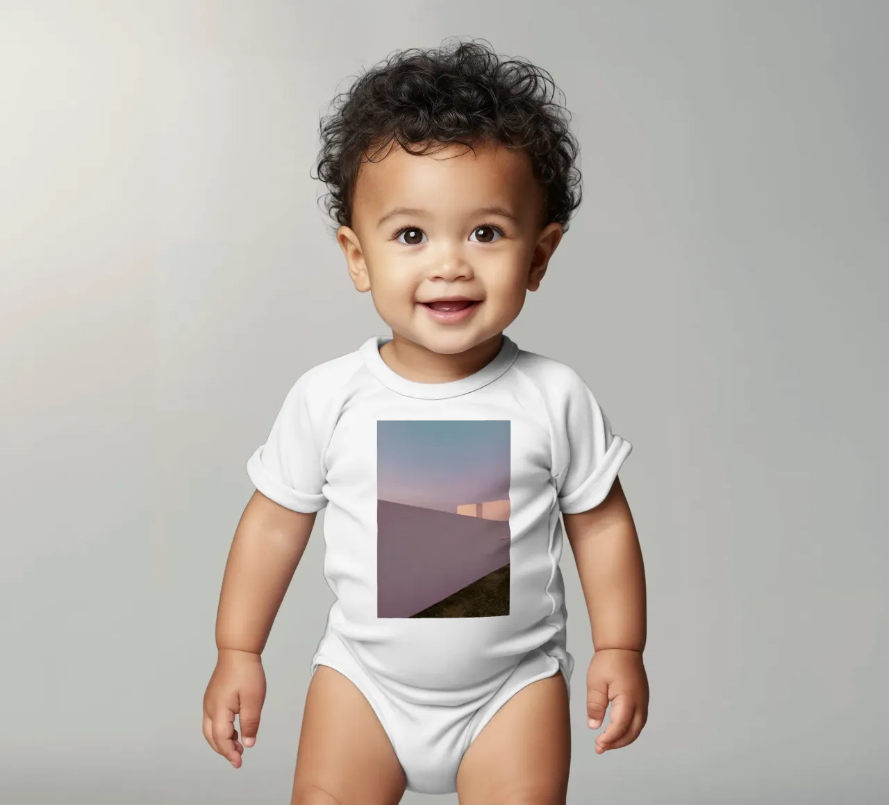 Tones and Shapes body neonato maniche corte da Sebastian Hilgetag