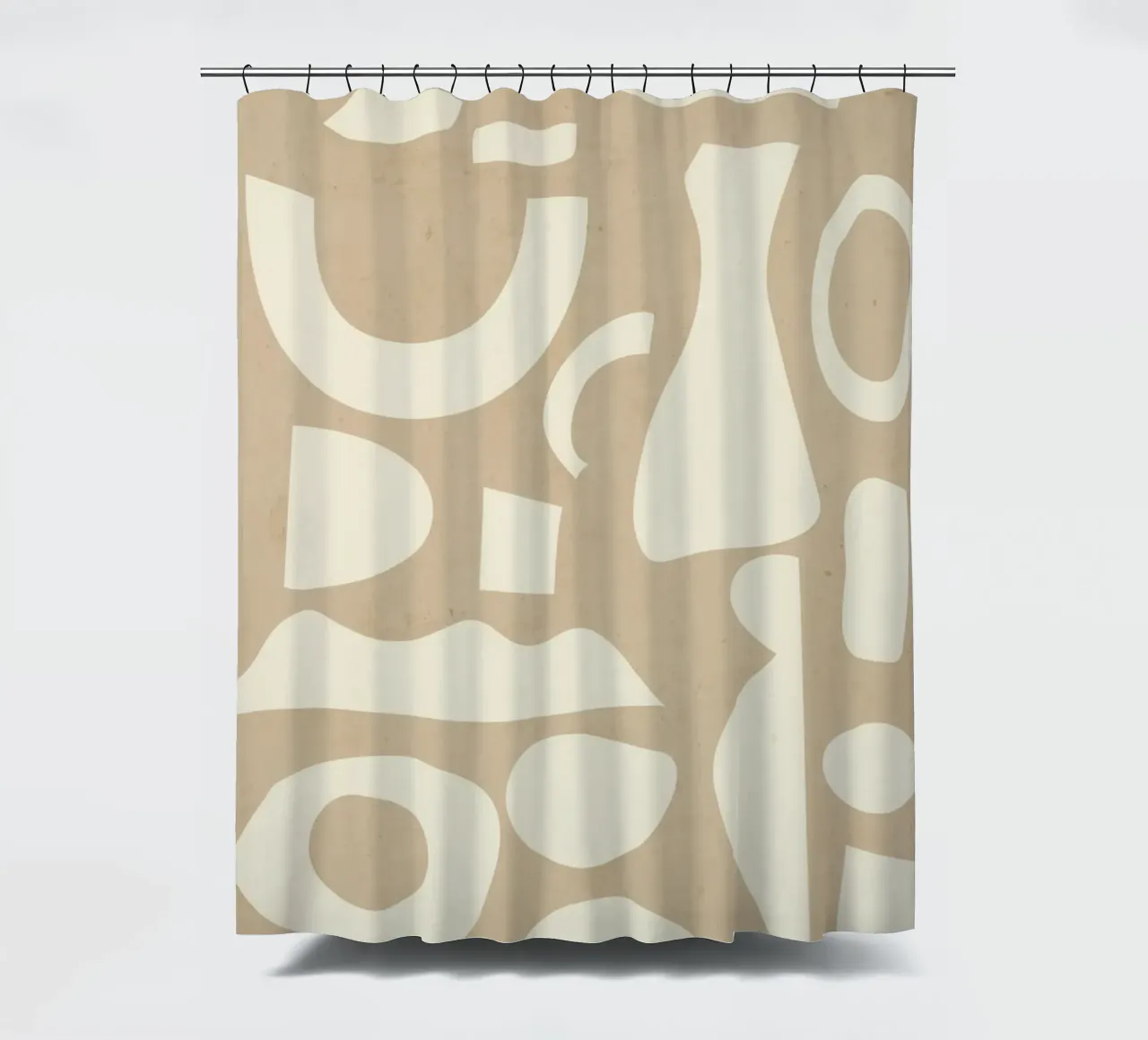 Abstract Shapes 38-9 shower curtain by ThingDesign