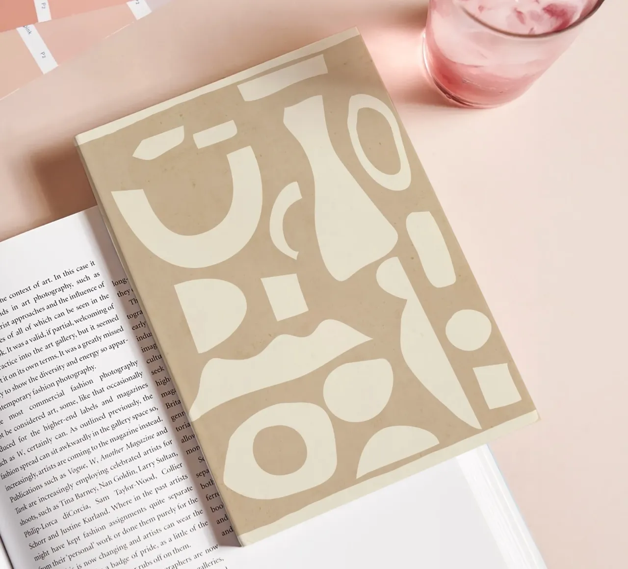 Abstract Shapes 38-9 notebook by ThingDesign