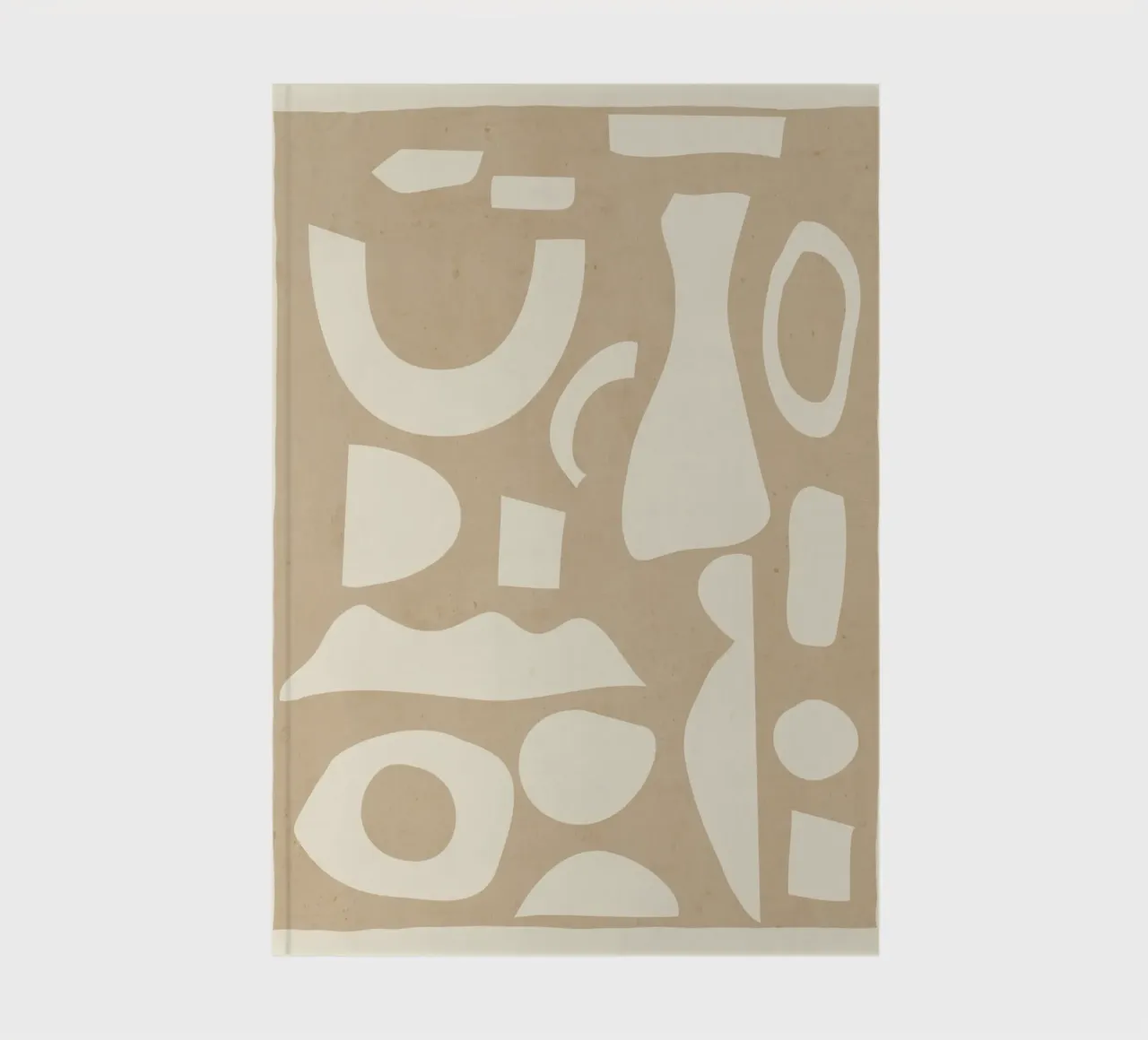 Abstract Shapes 38-9 notebook by ThingDesign