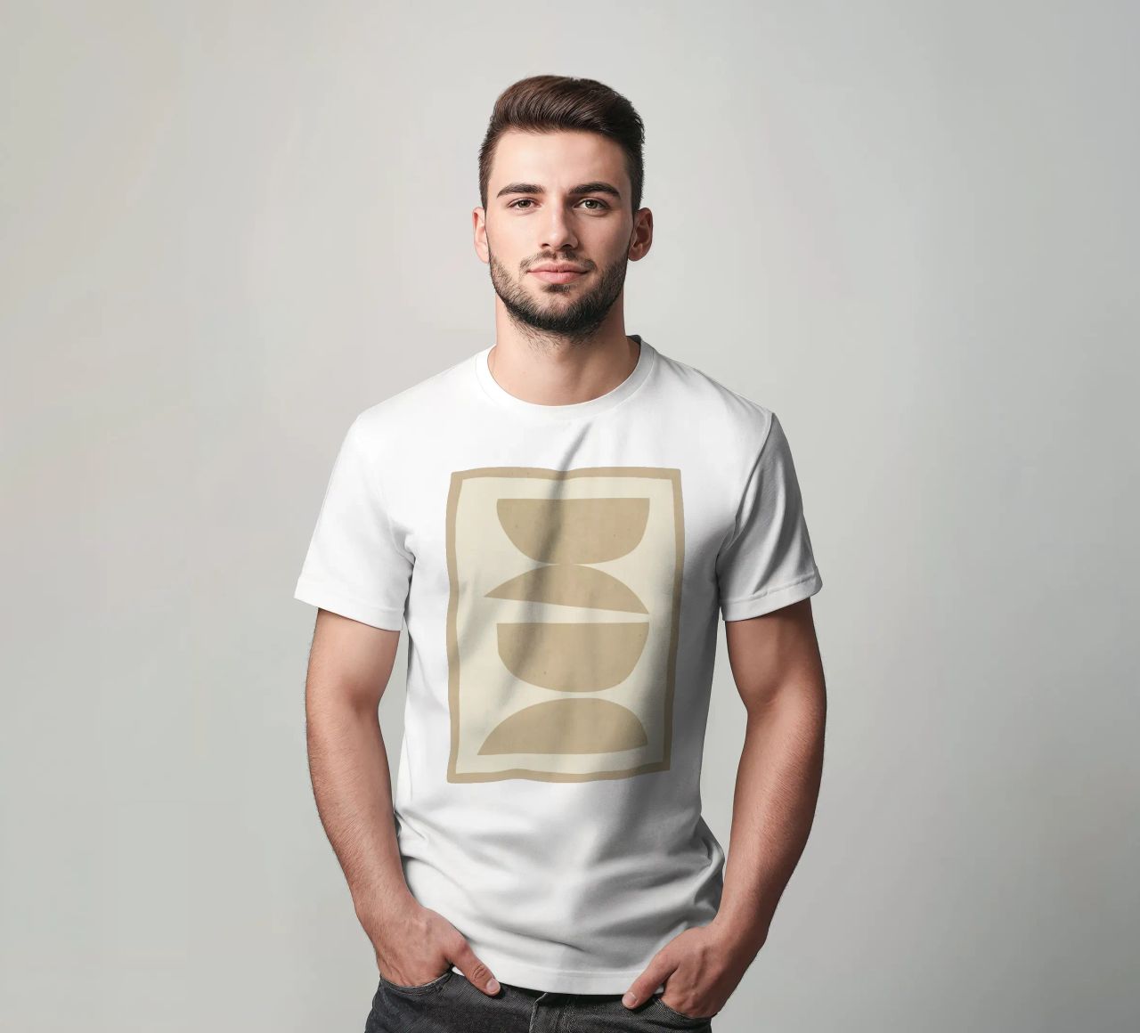 astratto minimo 23-6 t-shirt da ThingDesign