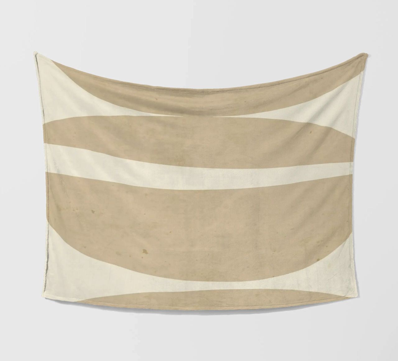abstrakt minimal 23-6 Fleecedecke von ThingDesign