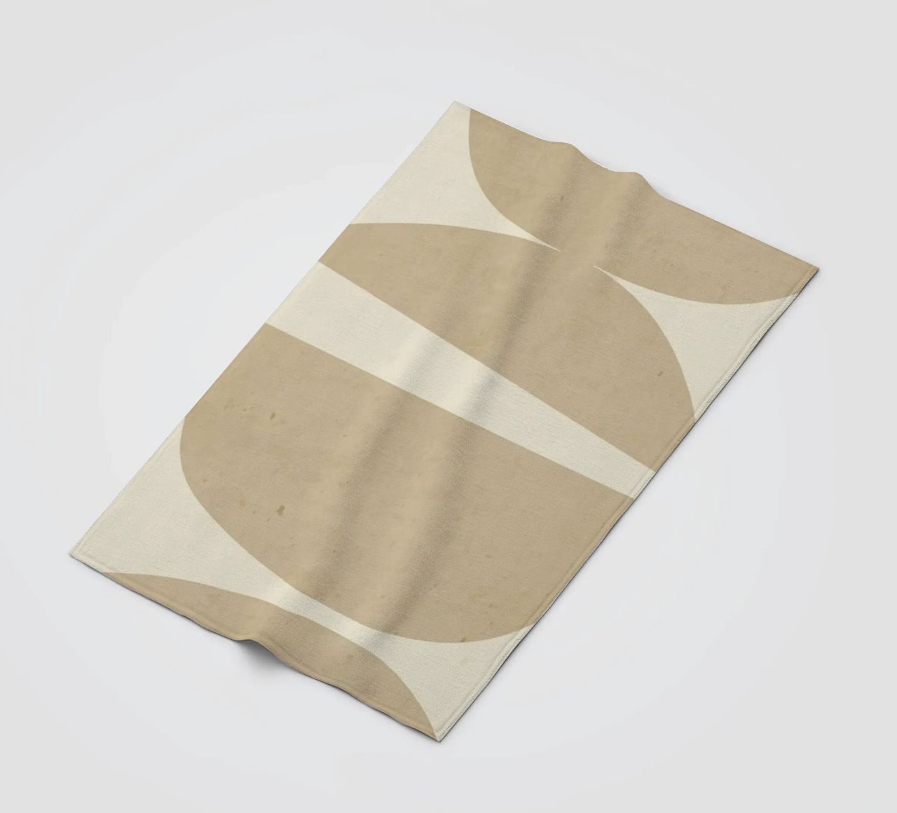 abstrakt minimal 23-6 Fleecedecke von ThingDesign